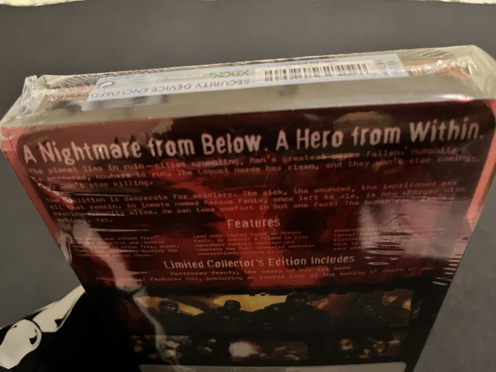 Gears of War:NEW/Factory Sealed Steelbook Limited Collector’s Edition Xbox 360