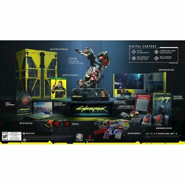Cyberpunk 2077 Collector’s Edition SEALED NEW in box (PlayStation 4, 2020)