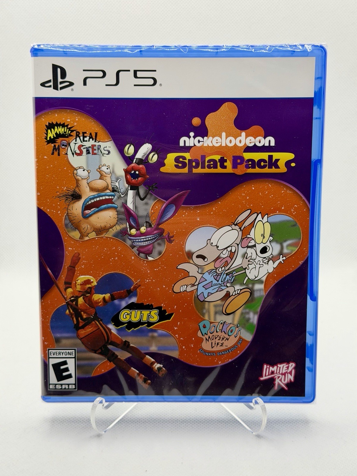Nickelodeon Splat Pack – Sony PS5 – Limited Run #162 – New/Sealed – Ships Fast!