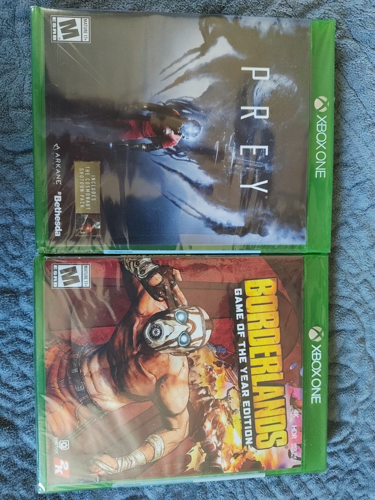Xbox One Games Bundle (NEW) – Prey, Borderlands Game Of The Year Edition