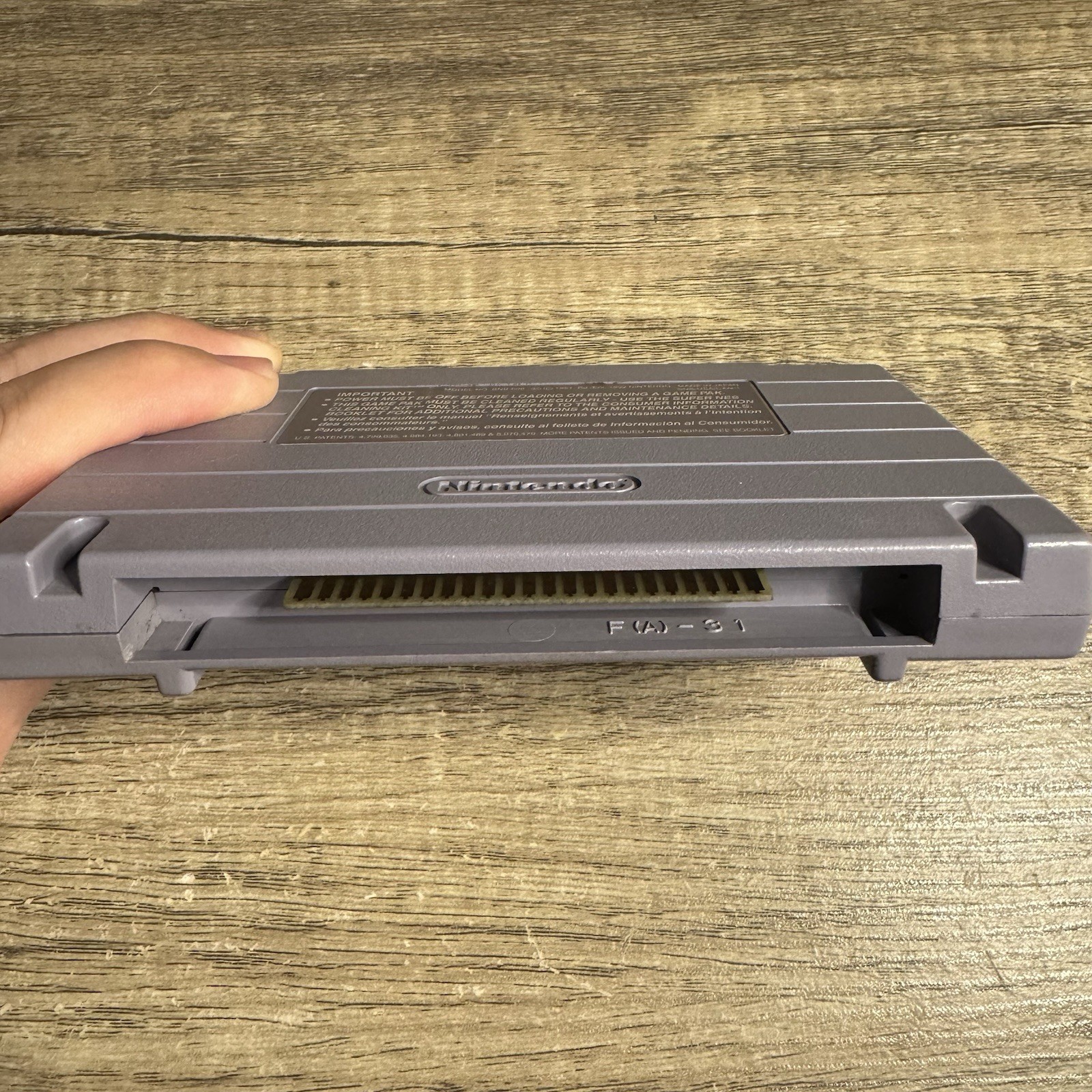 Authentic Super Metroid 1994 SNES Tested New Panasonic Battery 3.287V Saves OEM