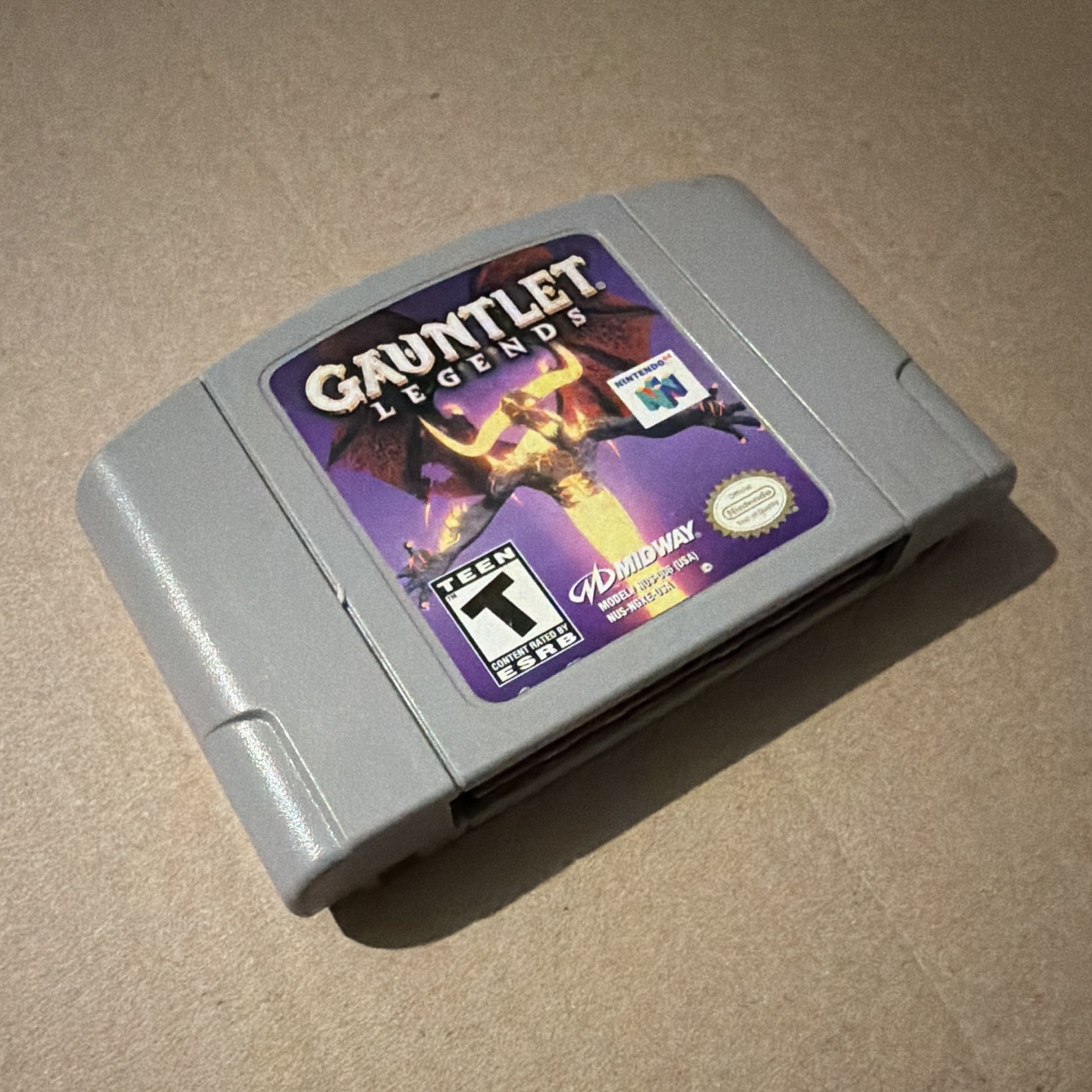 Nintendo Gauntlet Legends N64 Multiplayer Action Adventure Arcade Midway