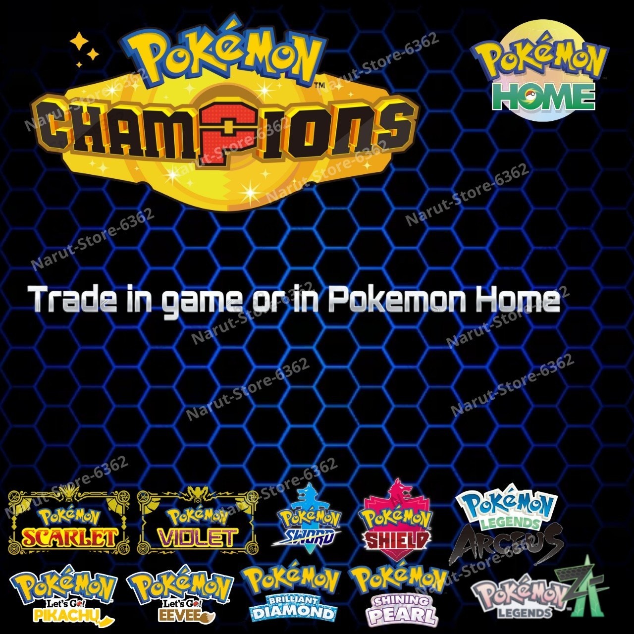 MILOTIC 🔥6IV SHINY POKÉMON HOME🔥Pokemon CHAMPIONS Legends ZA