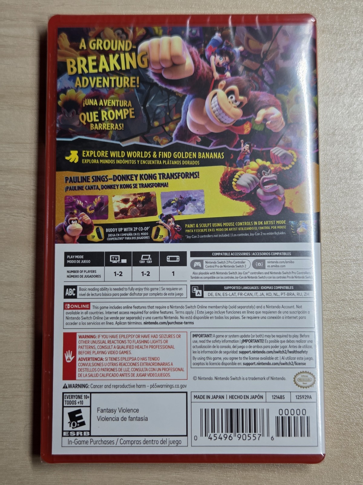 Nintendo Switch 2 Game Lot with Pokemon Pokopia Legends ZA Donkey Kong & More