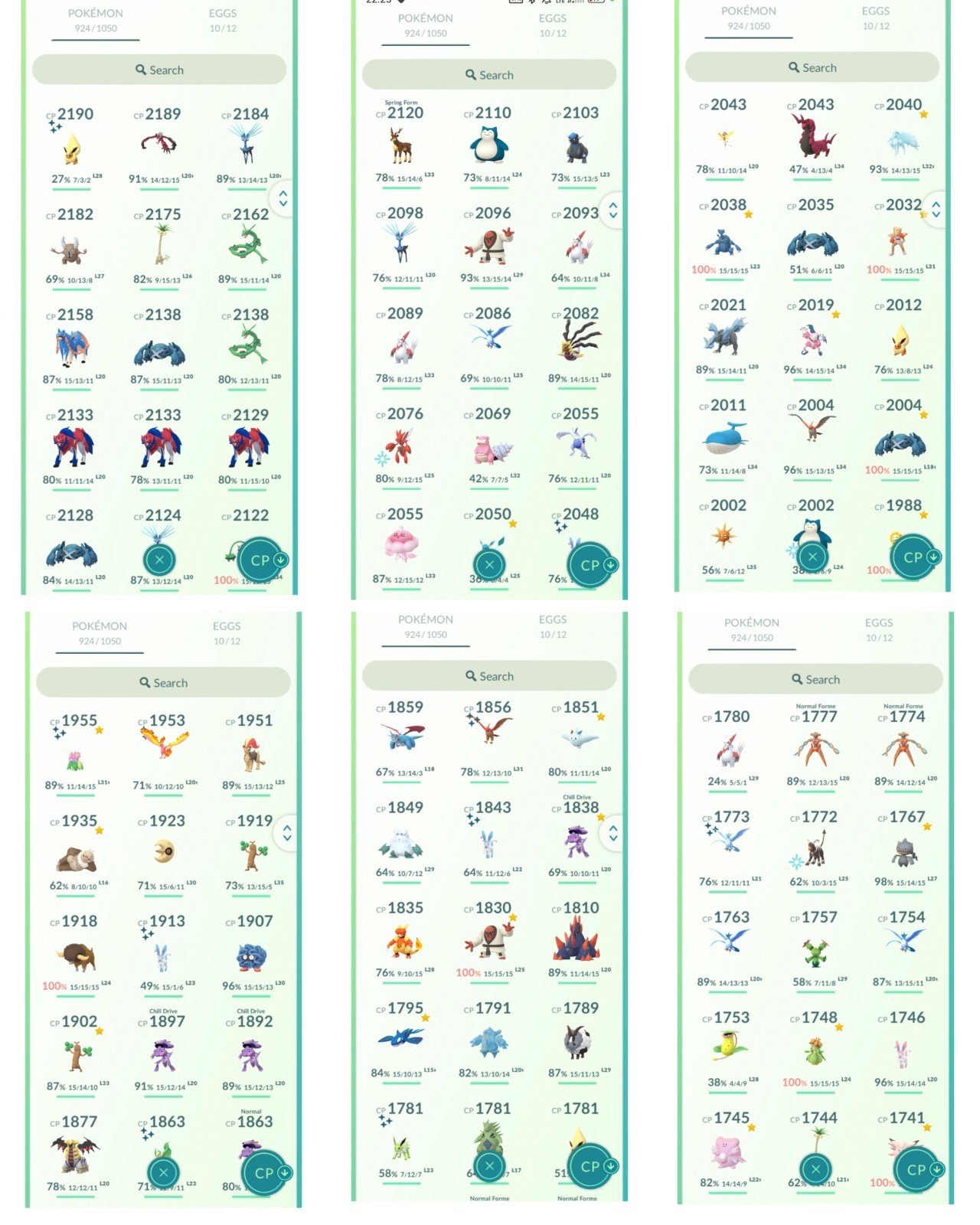 2016 Pokémon Gó Accoůnt Level 70 | 219 SHINY | 65 LEGENDARY | 10 MIL STARDUST