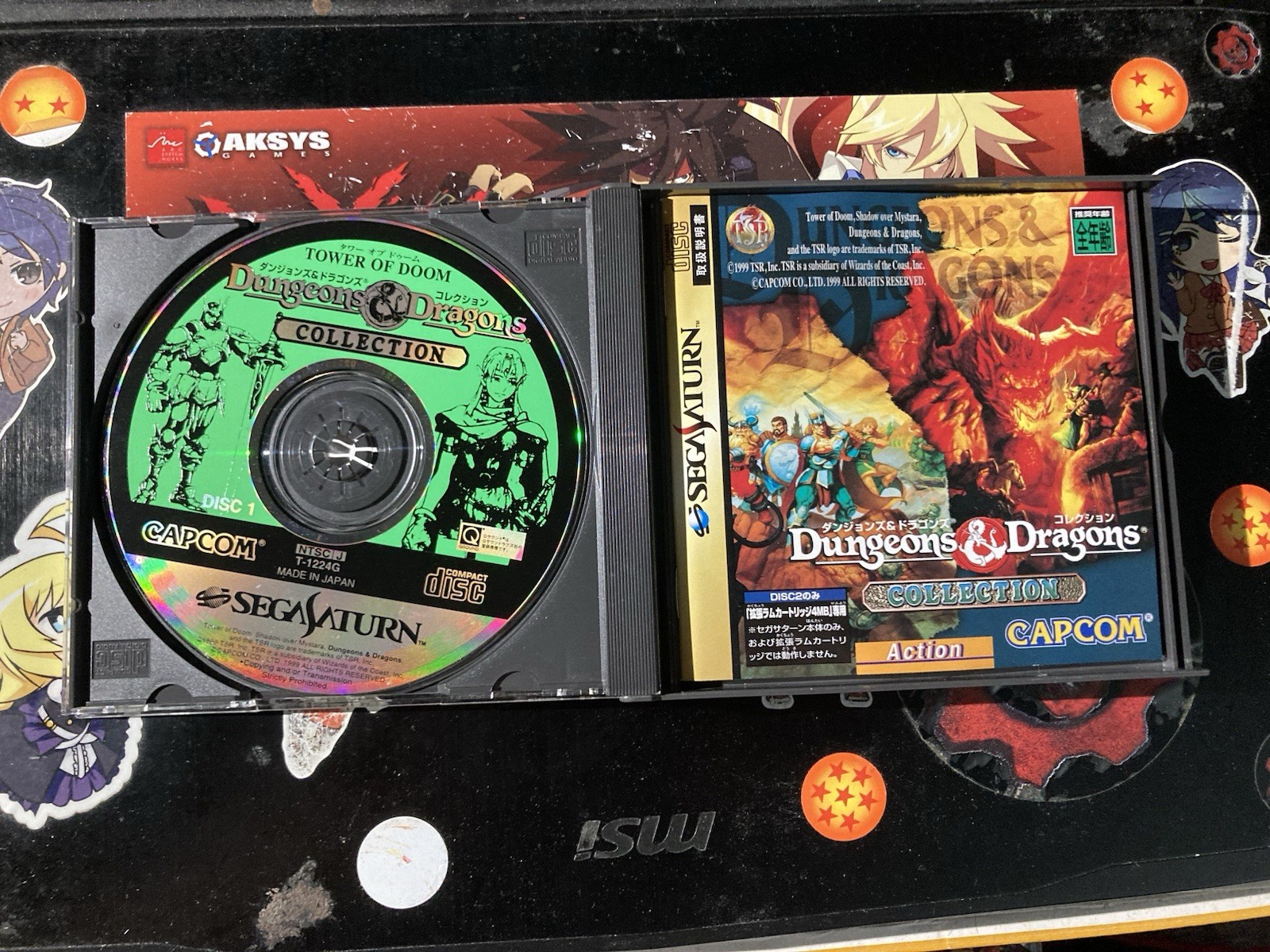 Dungeons & Dragons Collection (Sega Saturn, 1999) *JAPAN IMPORT*