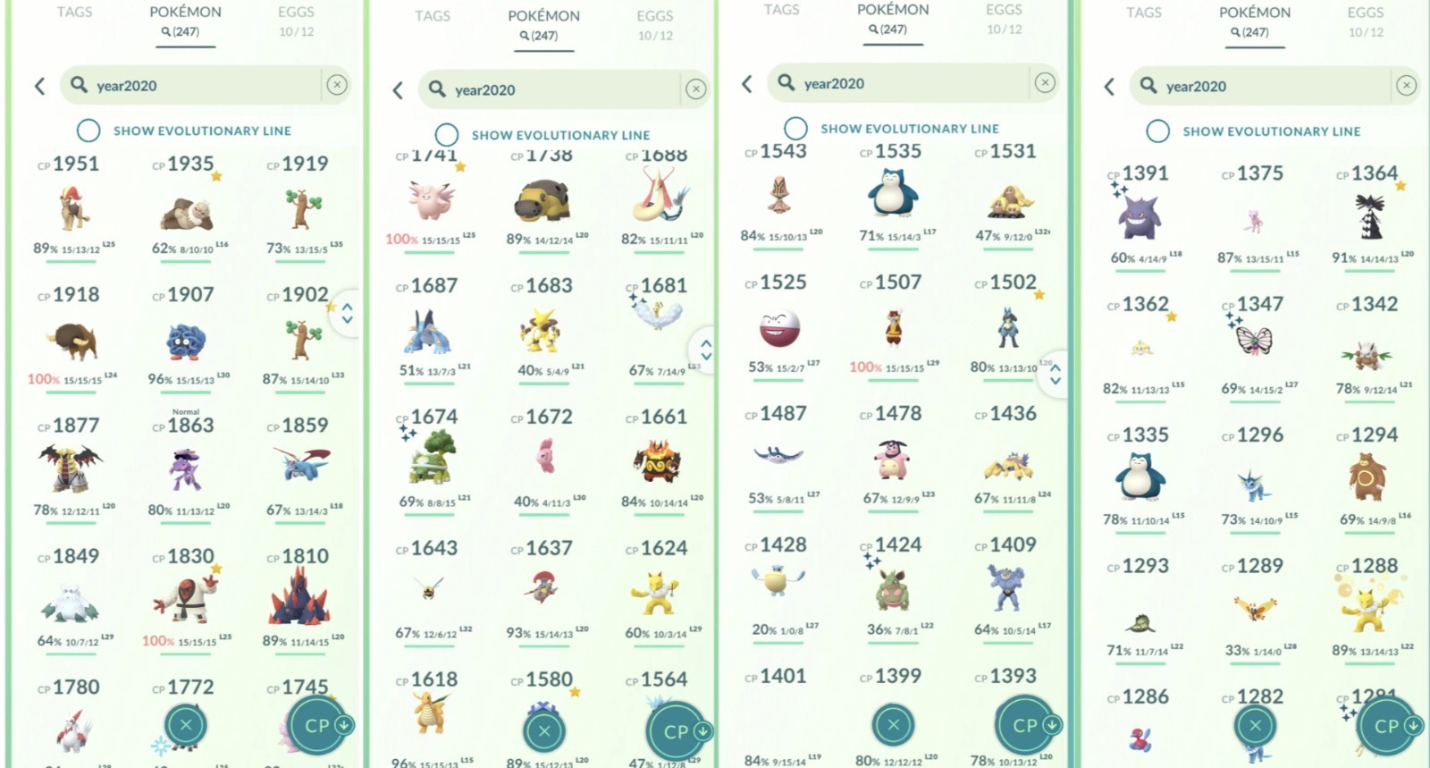 2016 Pokémon Gó Accoůnt Level 70 | 219 SHINY | 65 LEGENDARY | 10 MIL STARDUST