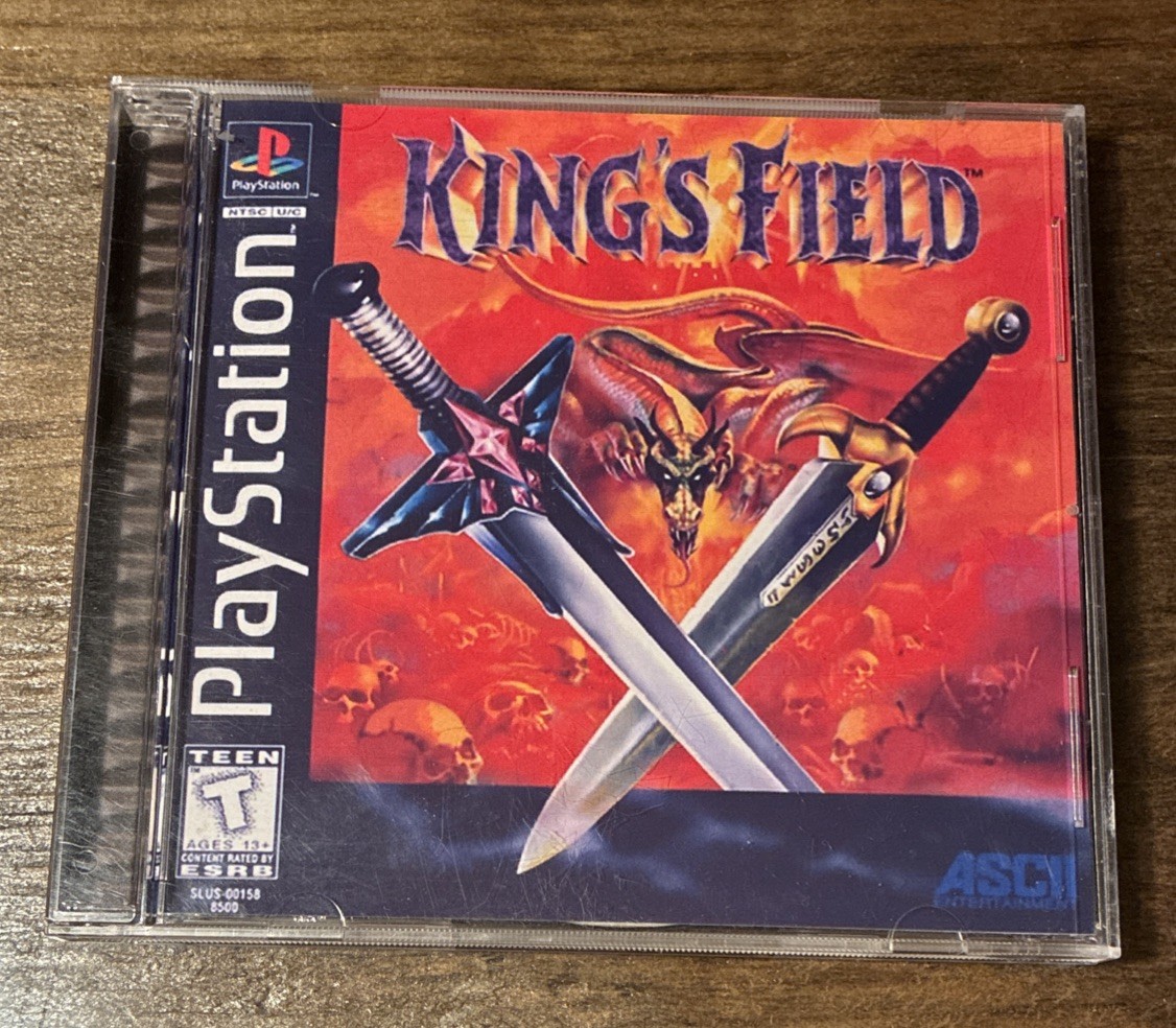 King’s Field – PlayStation 1, PS1 Original Jewel Case Tested Authentic No Manual