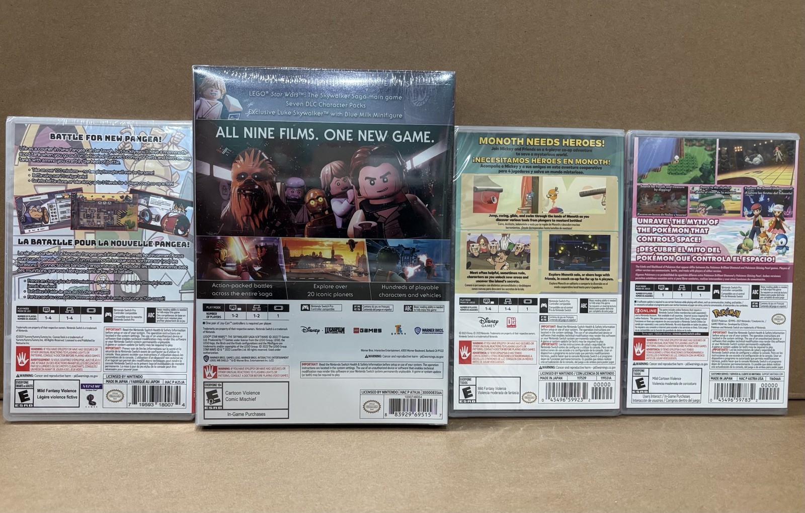 Nintendo Switch Game Bundle – Brand New Factory Sealed