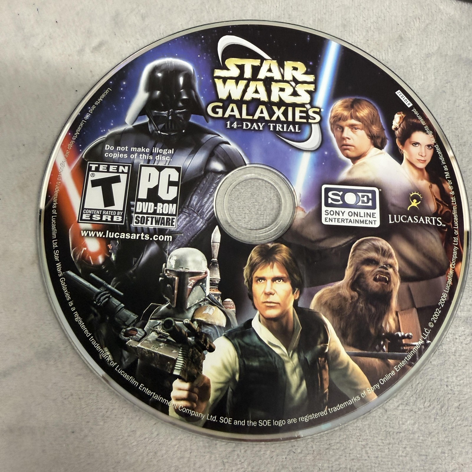 Star Wars The Best Of PC DVD-ROM Video Game Compilation LucasArts 2006 T Set