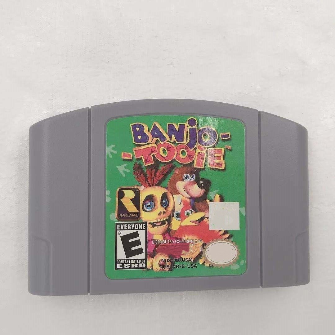 USA Version BANJO-TOOIE Video Games for Nintendo 64 Console