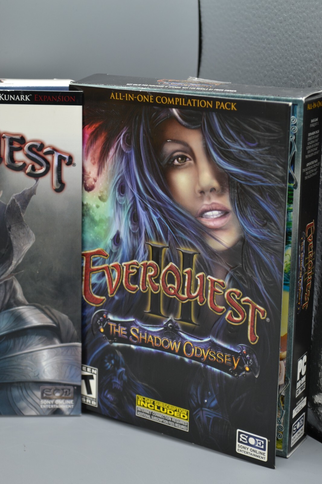 Everquest 2 Physical Copies Set of a Lifetime ——- RARE FIND ALL IN ONE SPOT!!!!