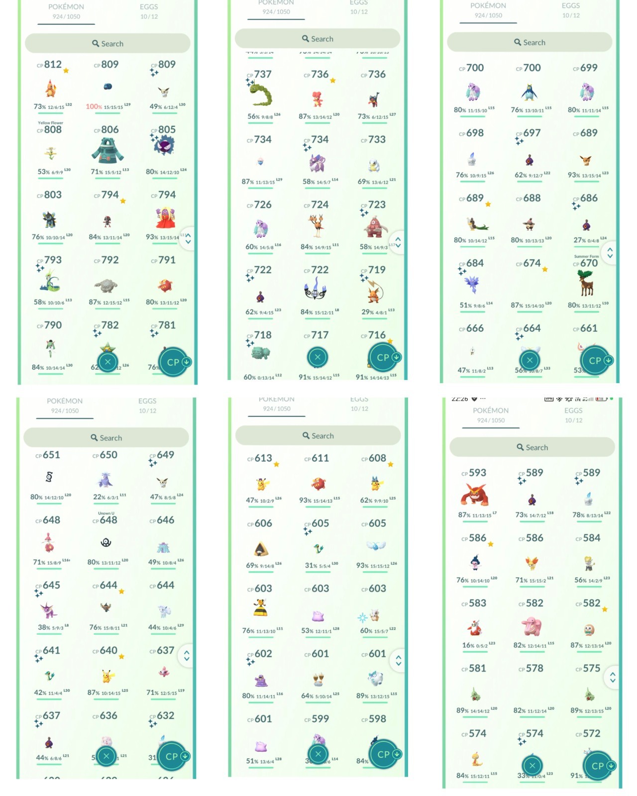 2016 Pokémon Gó Accoůnt Level 70 | 219 SHINY | 65 LEGENDARY | 10 MIL STARDUST