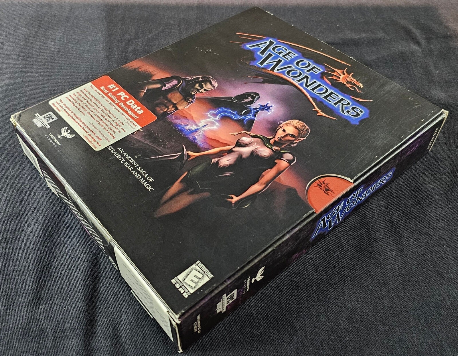 Age of Wonders (PC, CD-ROM, 1999) Big Box – CIB
