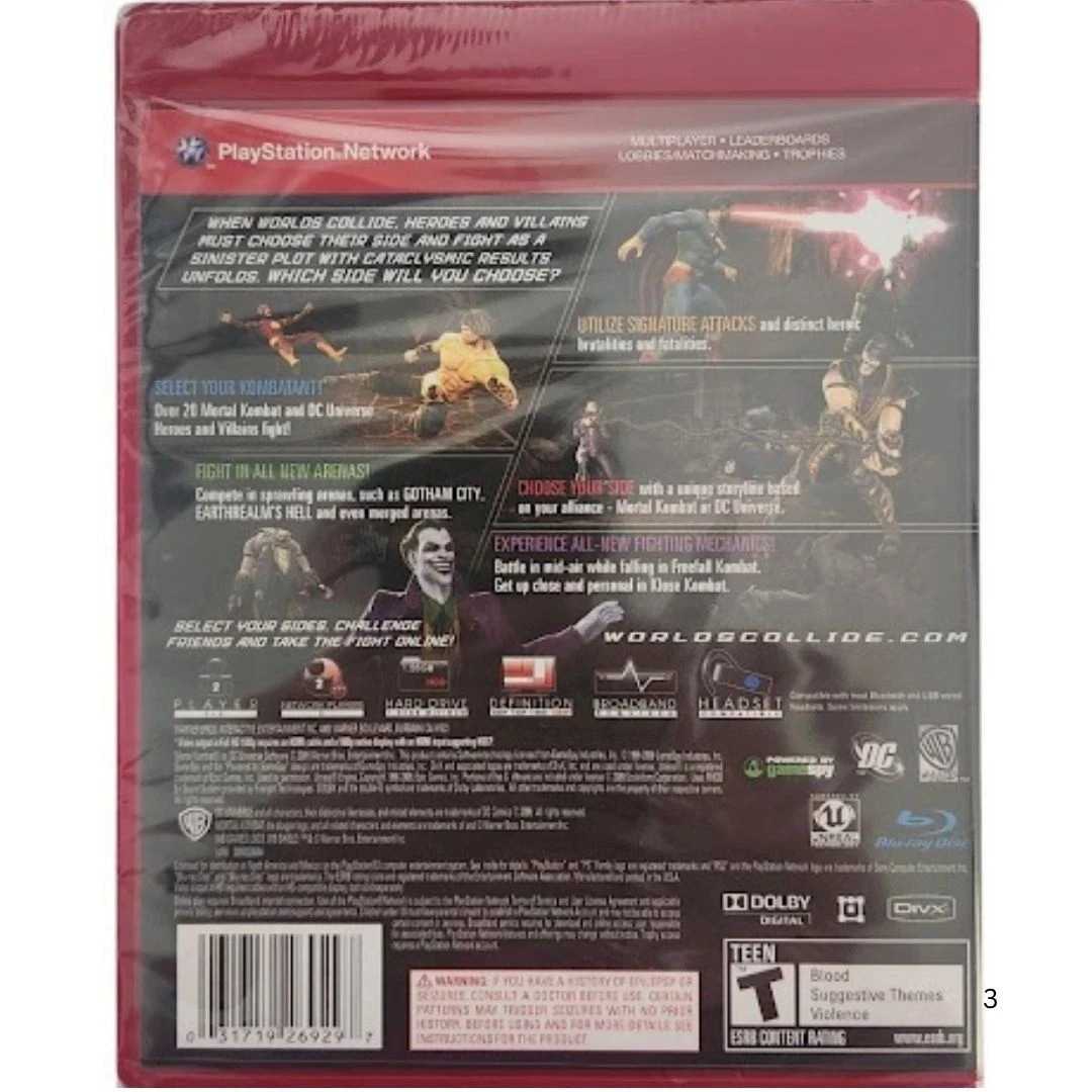 Mortal Kombat Komplete Edition + vs. DC Universe (Greatest Hits)Brand New Bundle