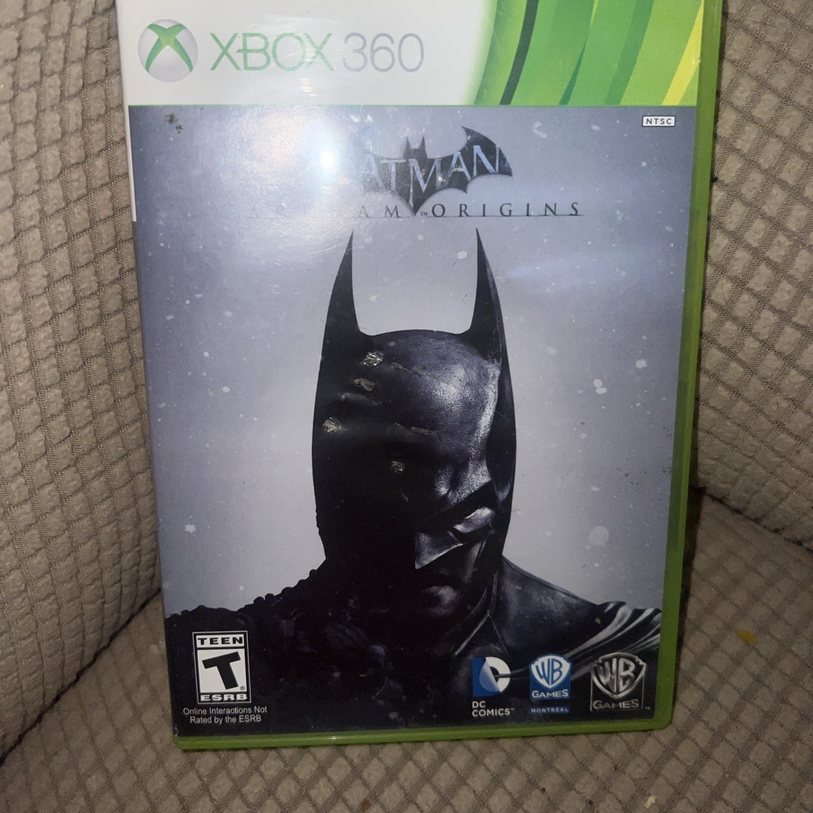 Batman: Arkham Origins (Microsoft Xbox 360, 2013) No manual 2 Disc~ Clean Tested