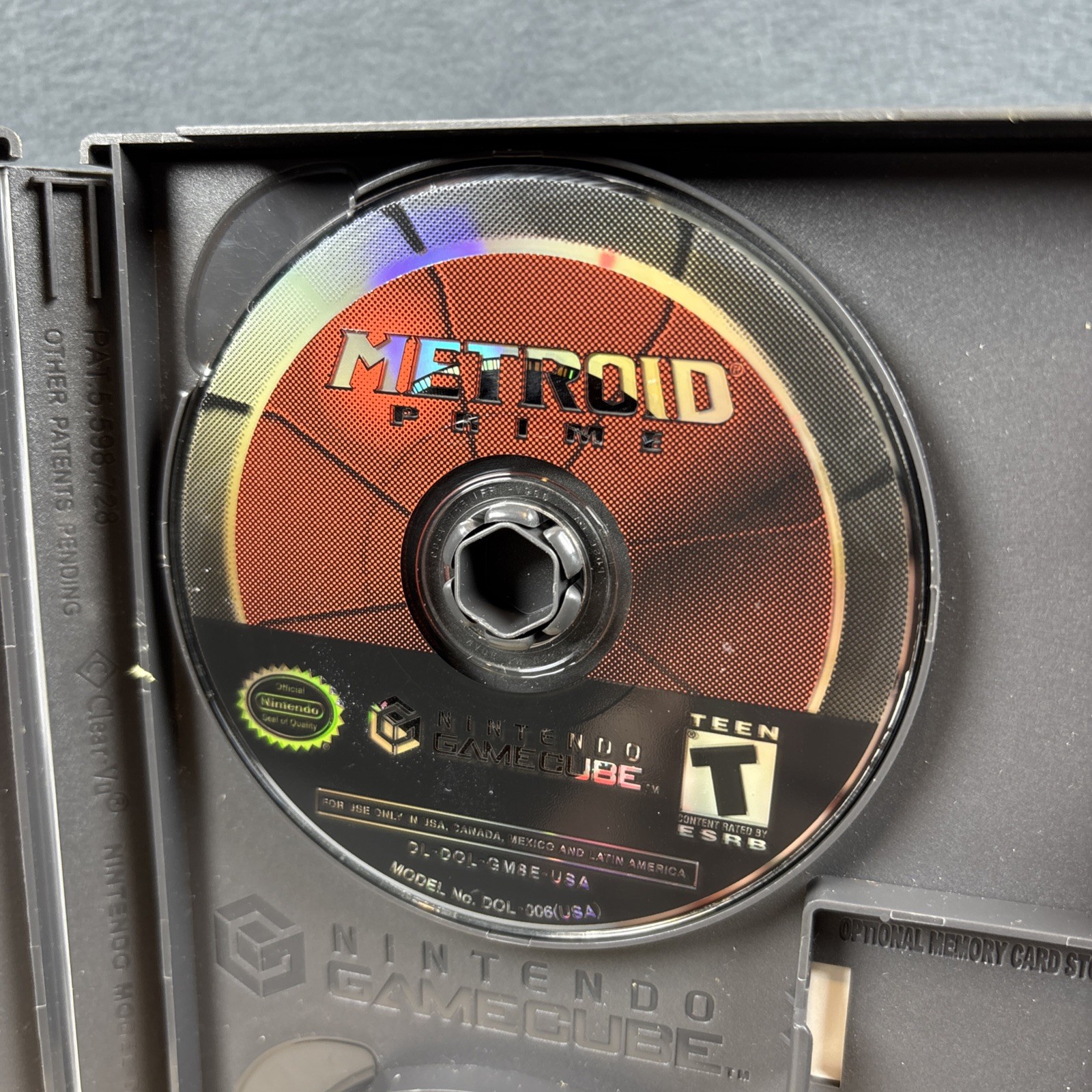 Nintendo GameCube – Metroid Prime [Prime 2: Echoes Bonus Disc] – No Manual