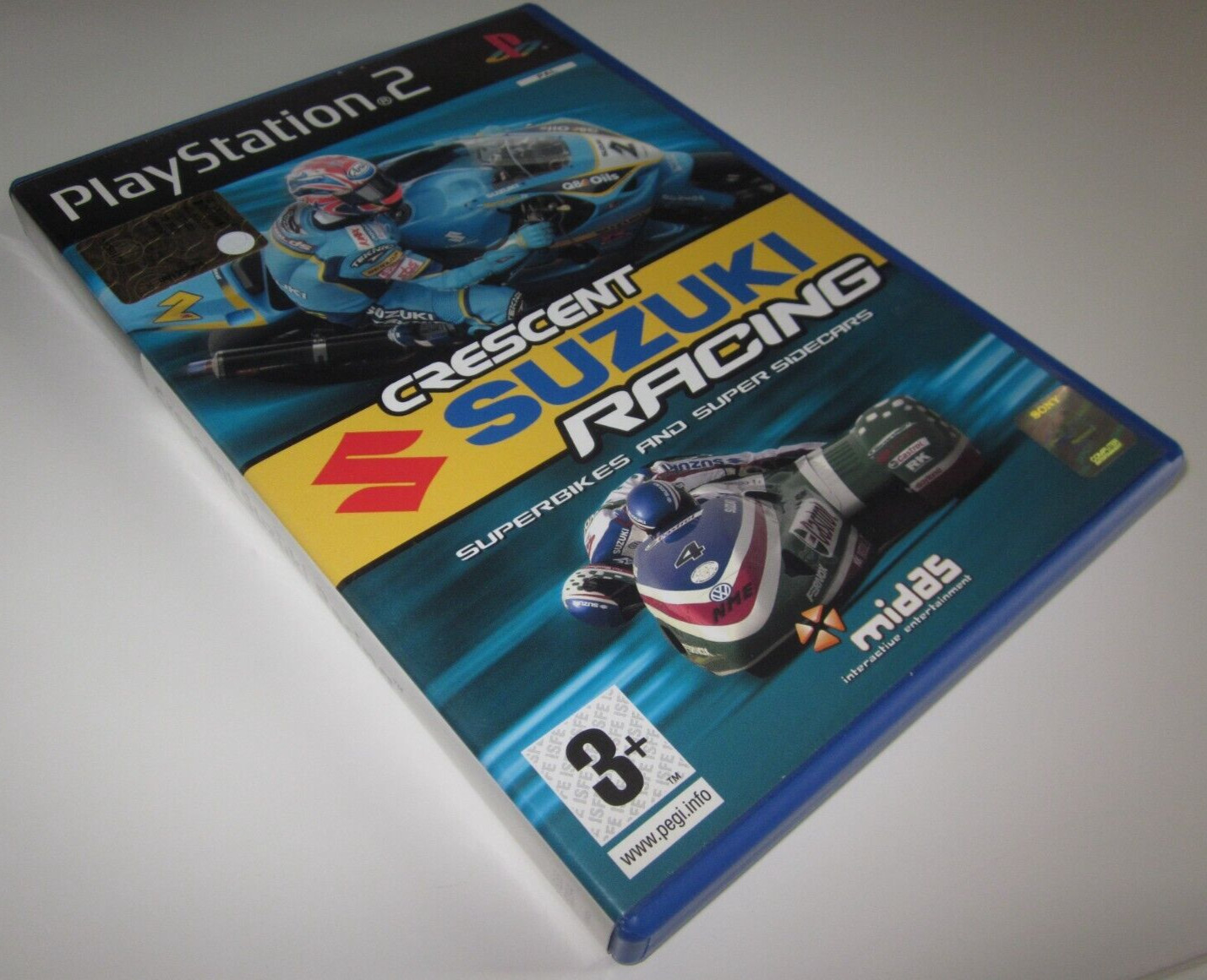 CRESCENT SUZUKI RACING-PAL-SONY PS2-COMPLETE-ITALIAN-EXCELLENT CONDITION