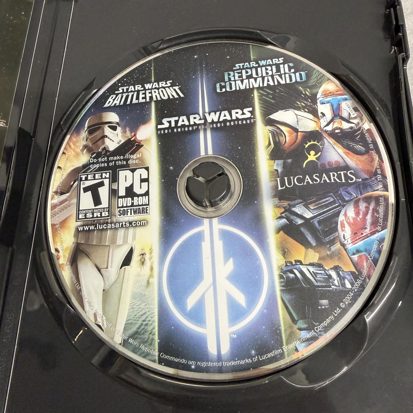 Star Wars The Best Of PC DVD-ROM Video Game Compilation LucasArts 2006 T Set