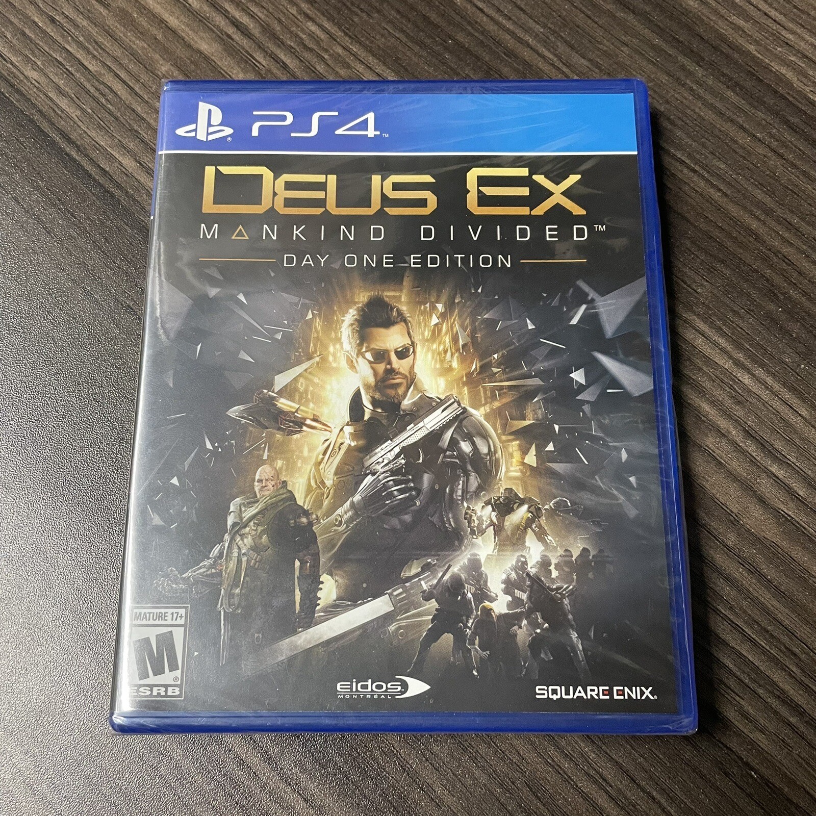 Deus Ex: Mankind Divided – Day One Edition PlayStation 4 PS4 New+Factory Sealed