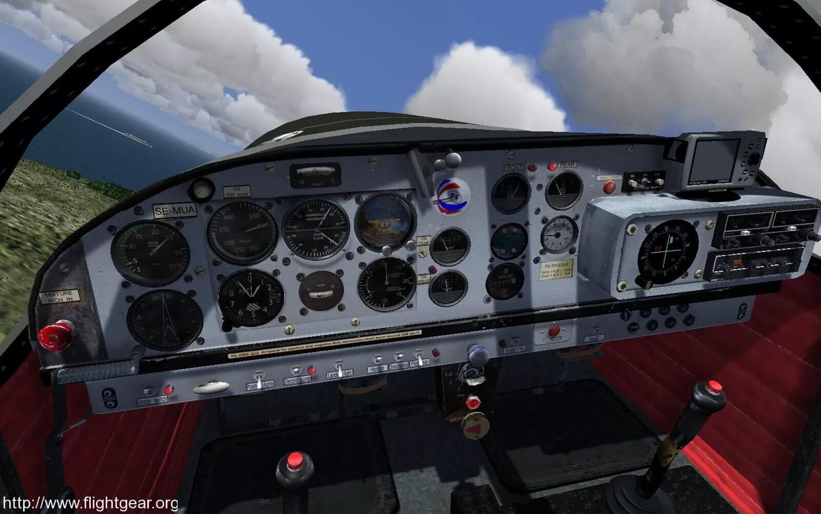 FlightGear 2023 -Professional Flight Simulator Plane Video Game-Windows/MAC-DVD