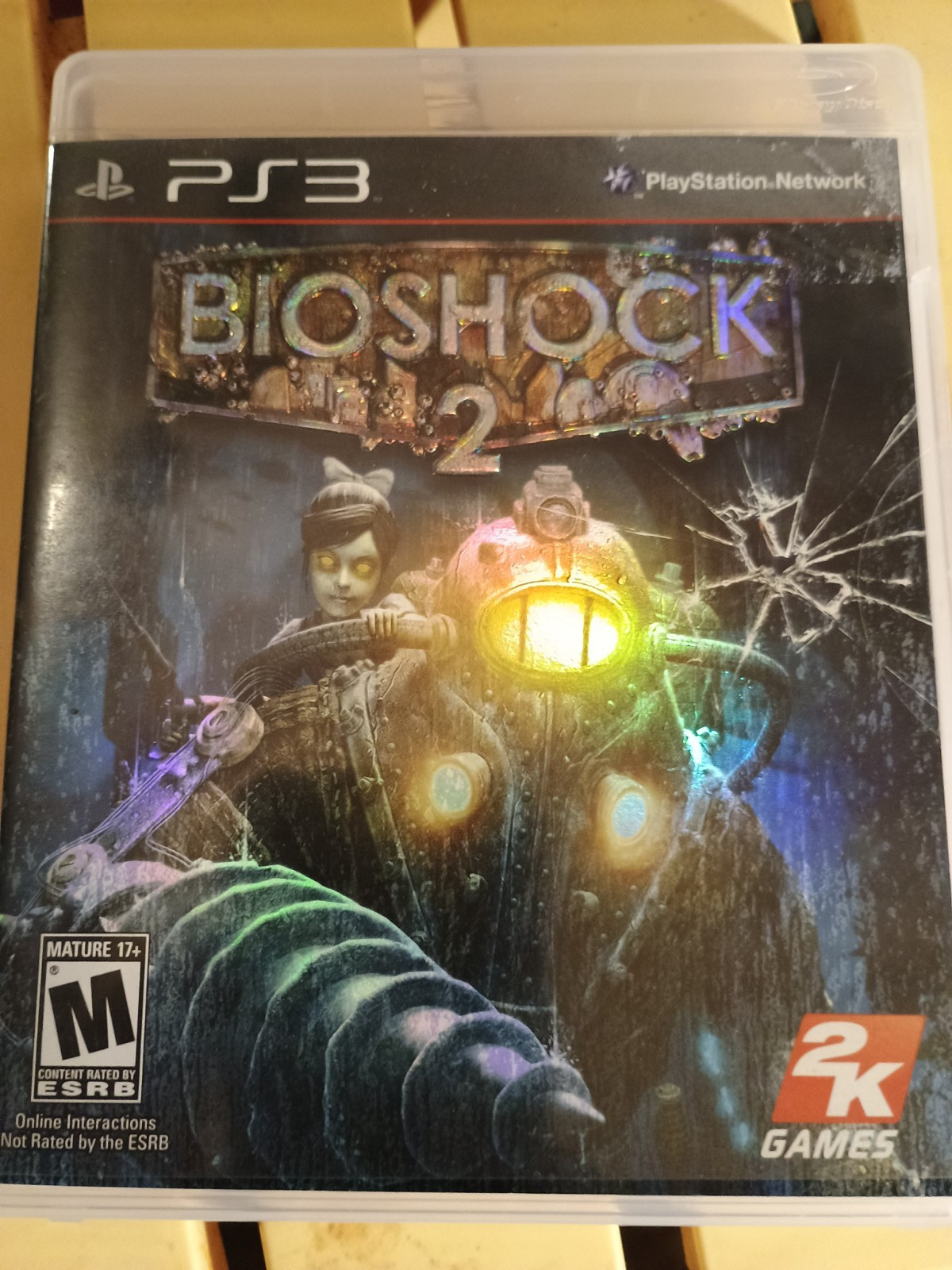 2K Games BioShock 2 PS3 2010 Shooter Multiplayer Online Play M Mature