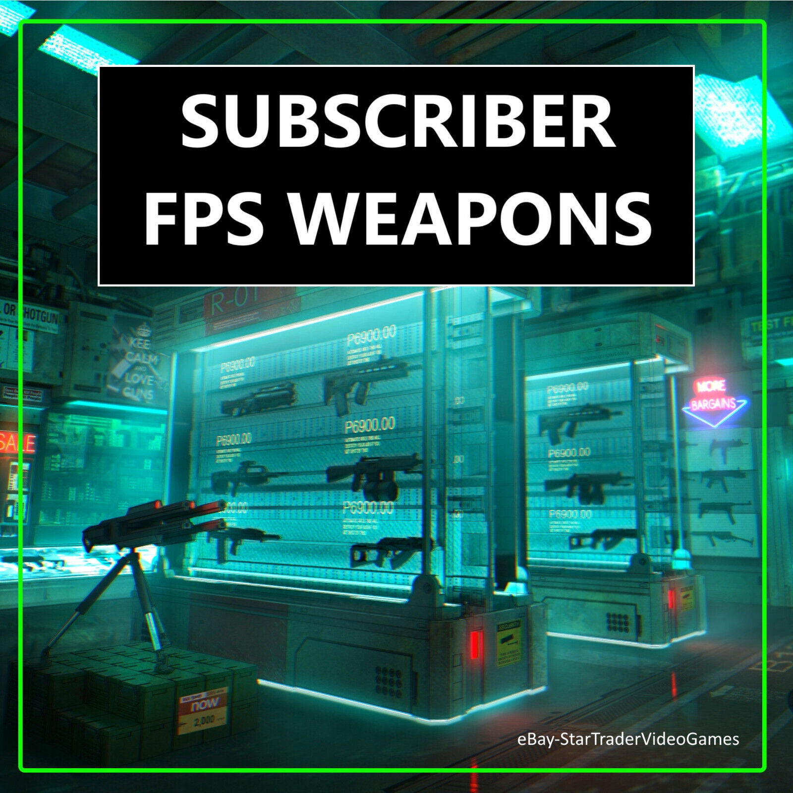 STAR CITIZEN – SUBSCRIBER STORE ALL FPS WEAPONS