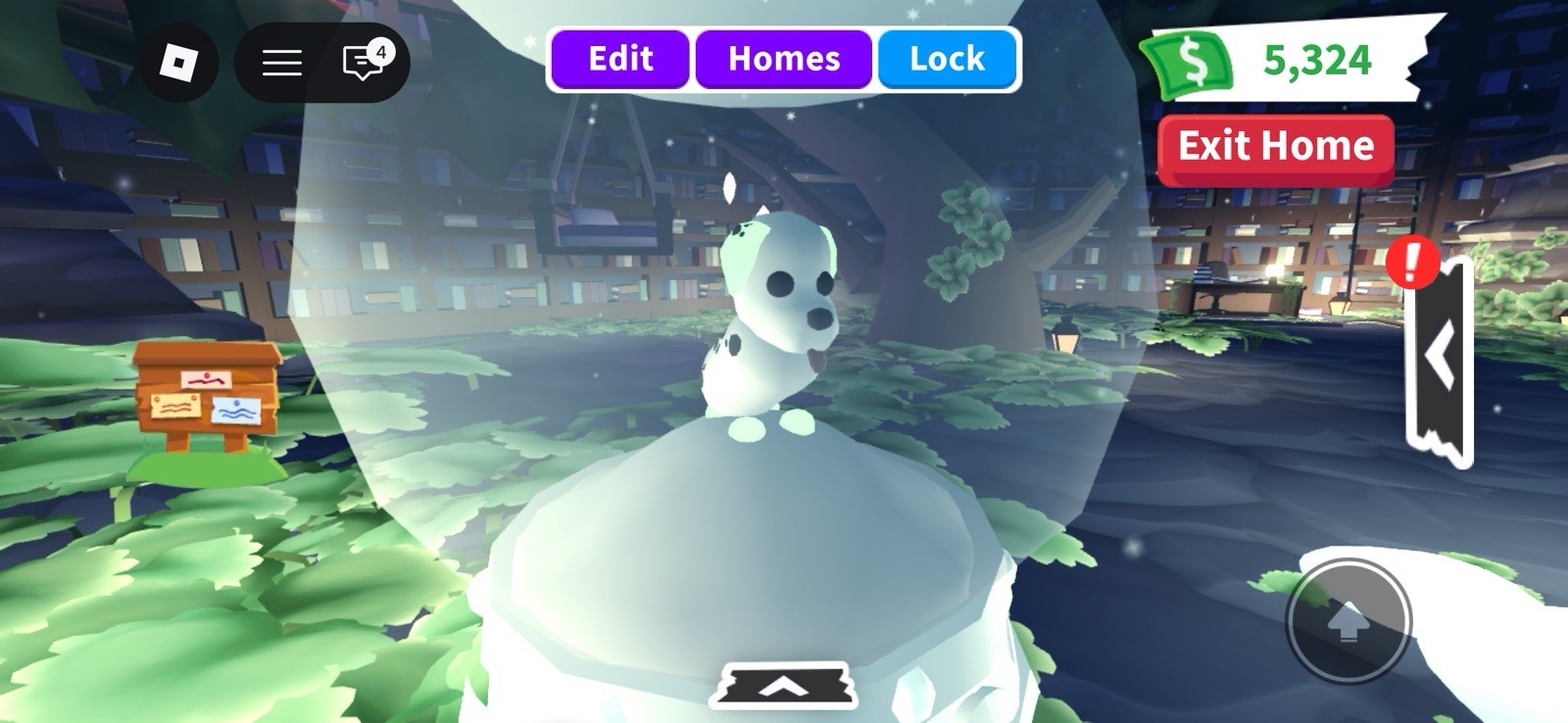 Roblox Adopt Me In-Game Home Screen Screenshot Image, NFR Dalmation (CHEAP)