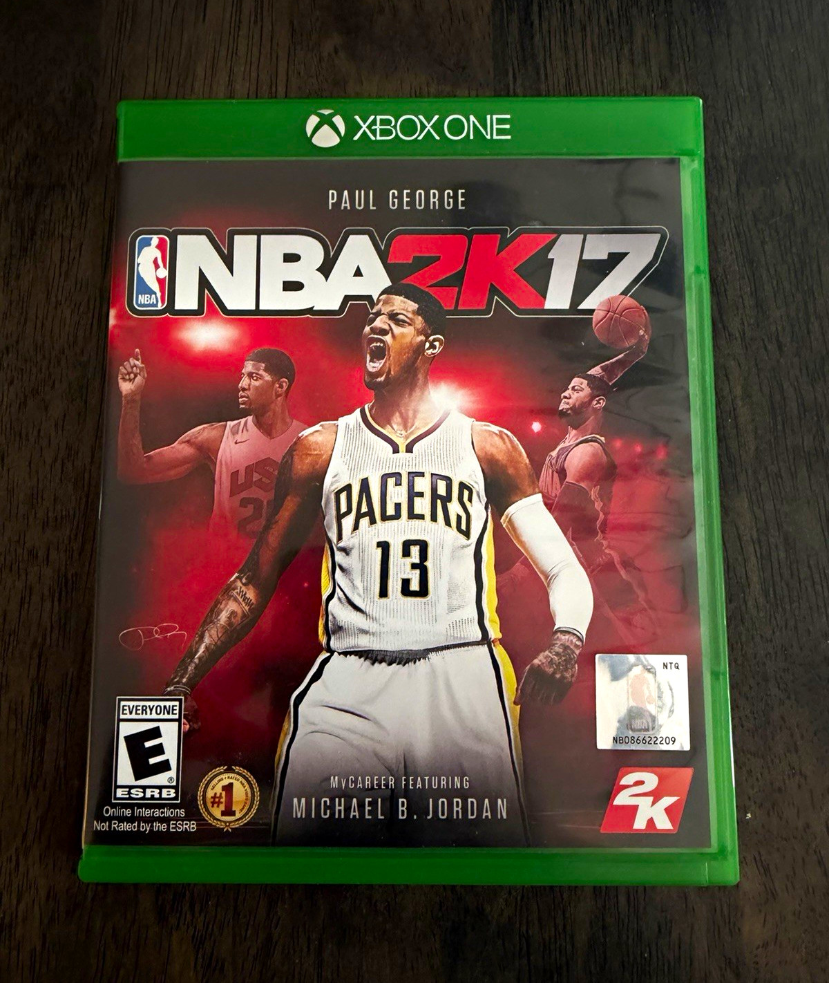 2K NBA 2K17 Xbox One Game – E, NTSC-U/C, Case, Manual, Multiplayer, Online