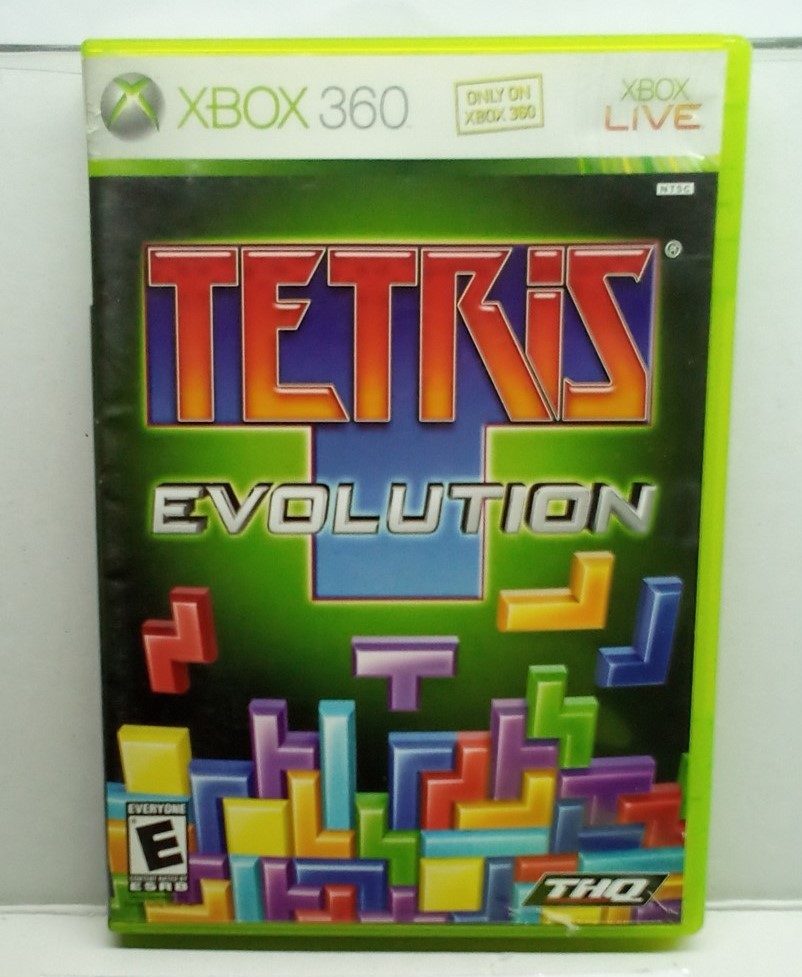Tetris Evolution (Xbox 360, 2007) Complete Tested Working – Free Ship