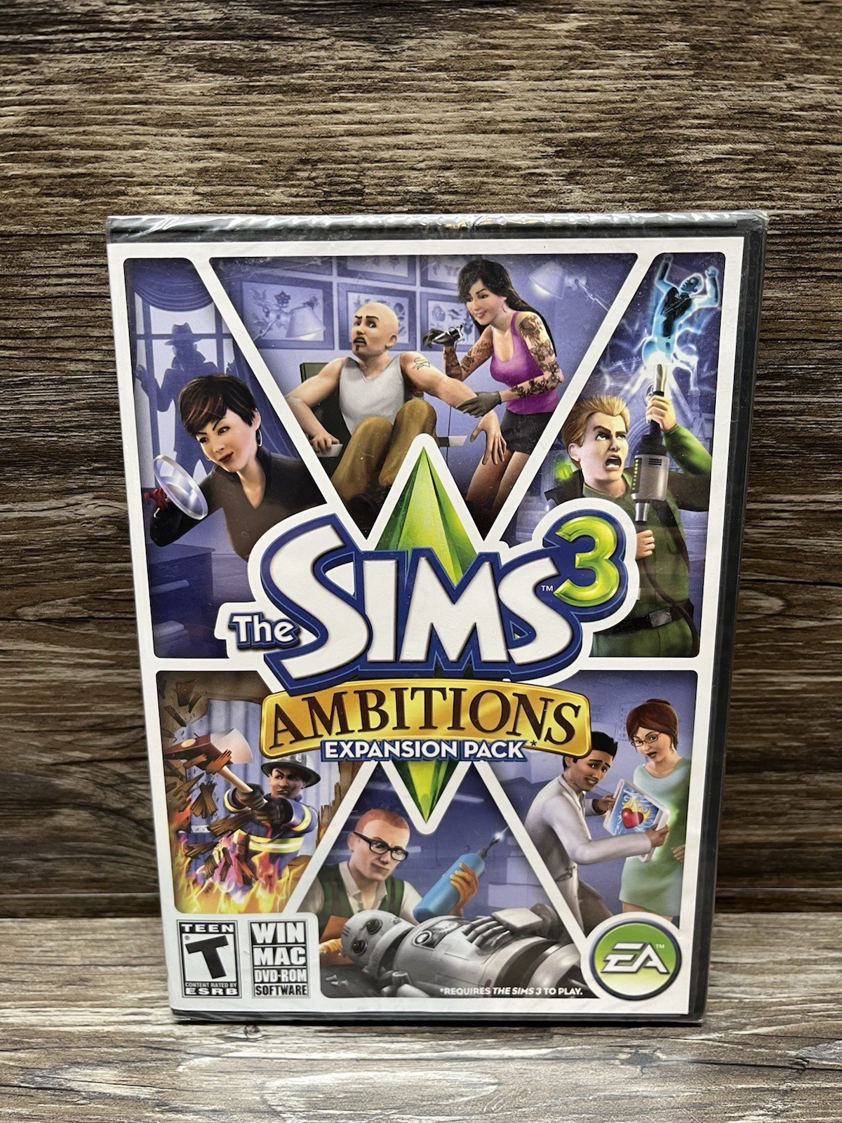 The Sims 3 Ambitions Expansion Pack PC WIN/MAC – Brand New Sealed