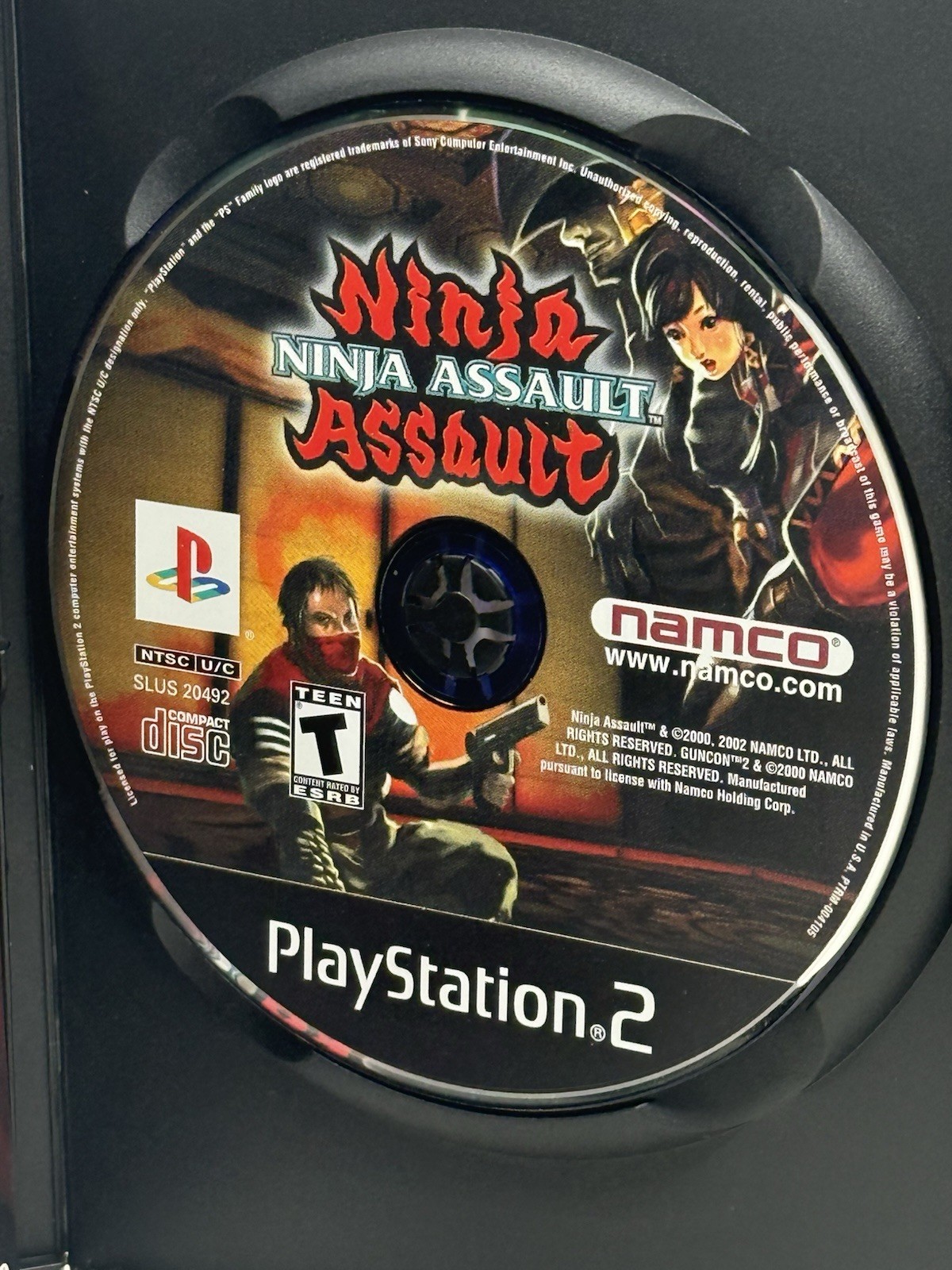 Ninja Assault PS2 PlayStation 2 Complete CIB Mint Disc Authentic Tested Working