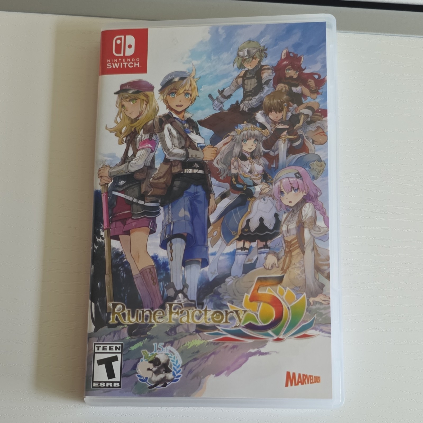 Marvelous Rune Factory 5 Switch T-Teen NTSC-U/C 2022 Case & Manual