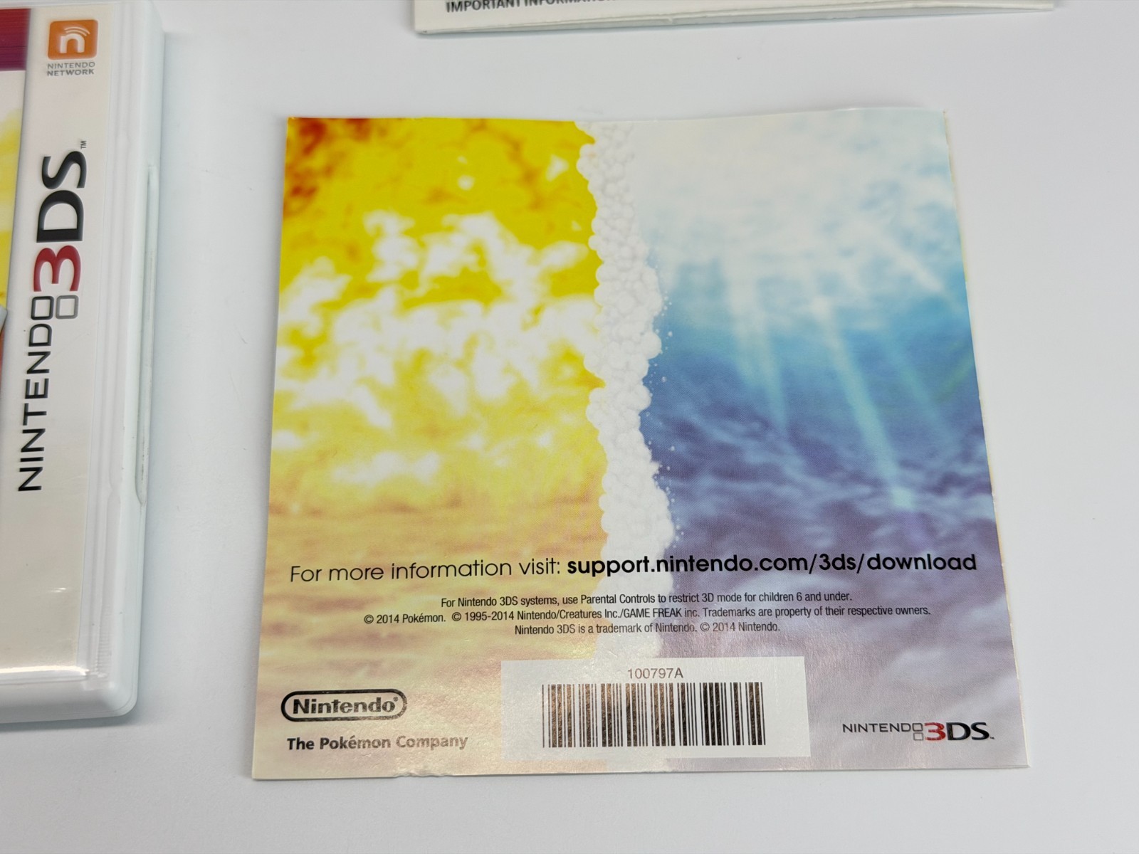 Pokemon Omega Ruby – BONUS Variant – (Nintendo 3DS) Complete & Tested