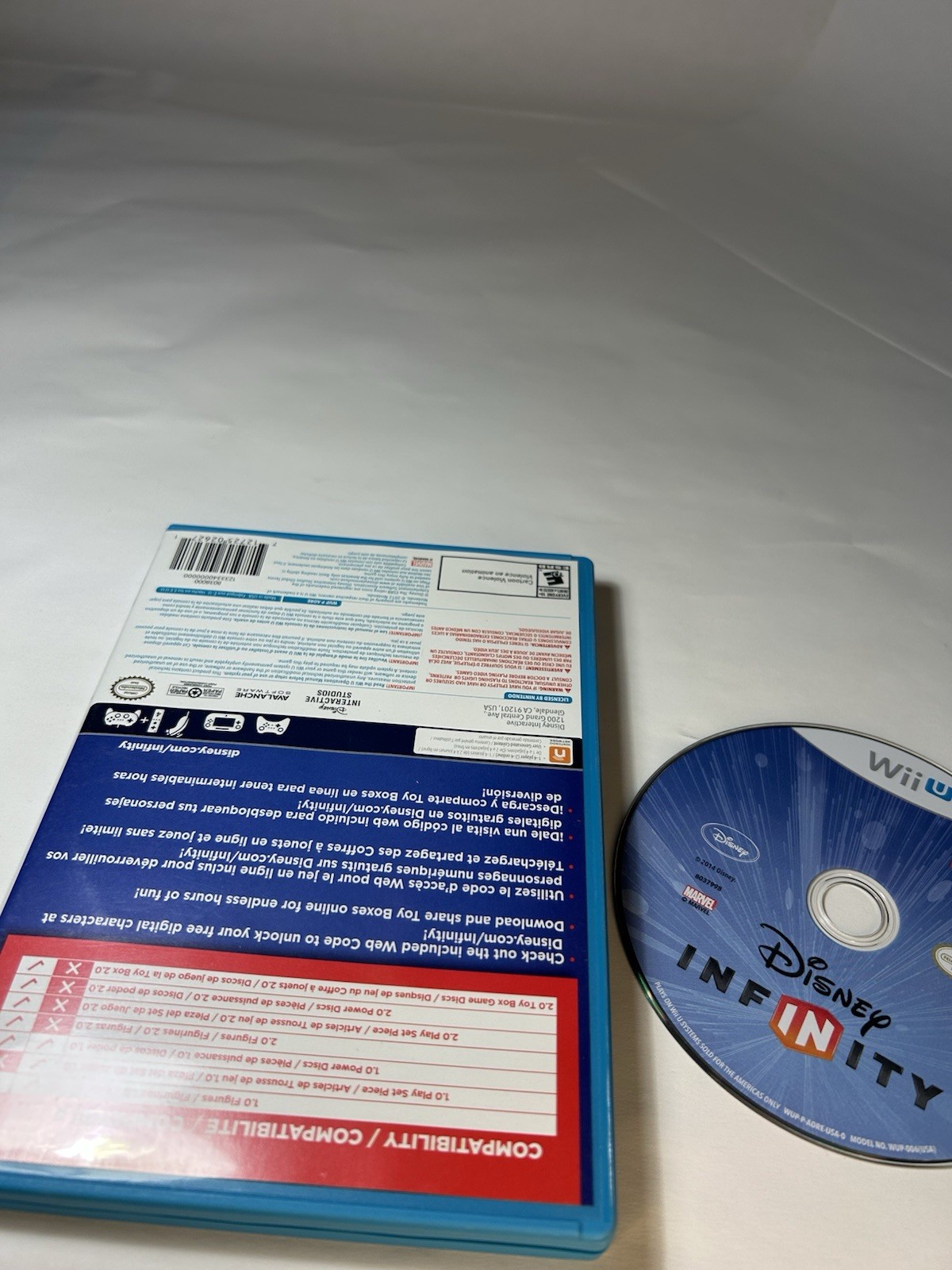 Disney Infinity Wii U Lot – 1.0, 2.0, 3.0 Games + 3 USB Portals Tested Nintendo