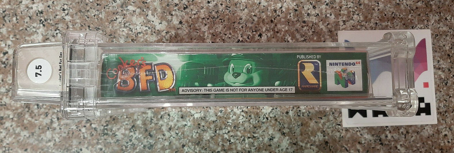 Conker’s Bad Fur Day – Nintendo 64 – WATA 7.5 – A++