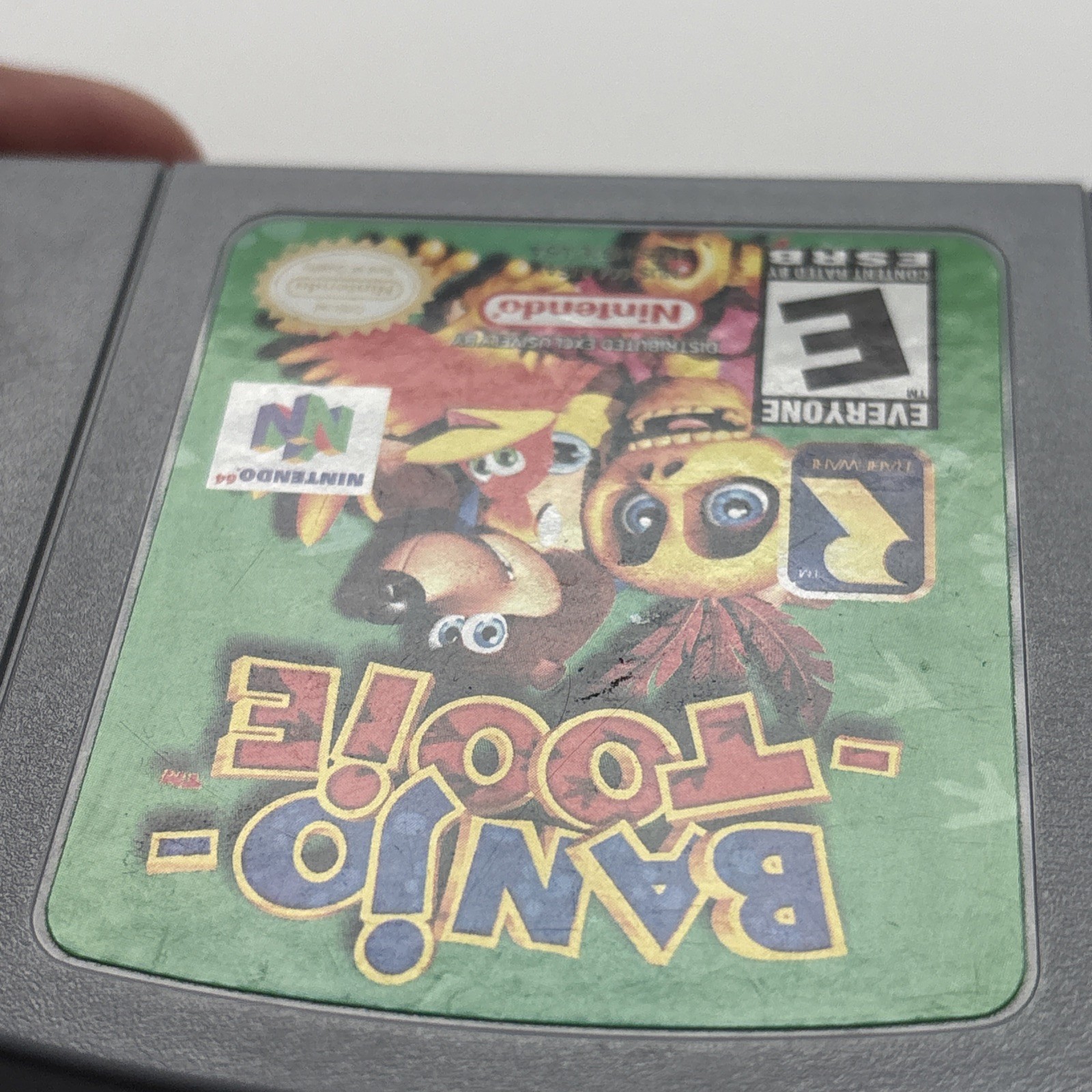 Banjo-Tooie N64 (Nintendo 64, 2000) Authentic Cleaned Tested Super Fun Retro Kid