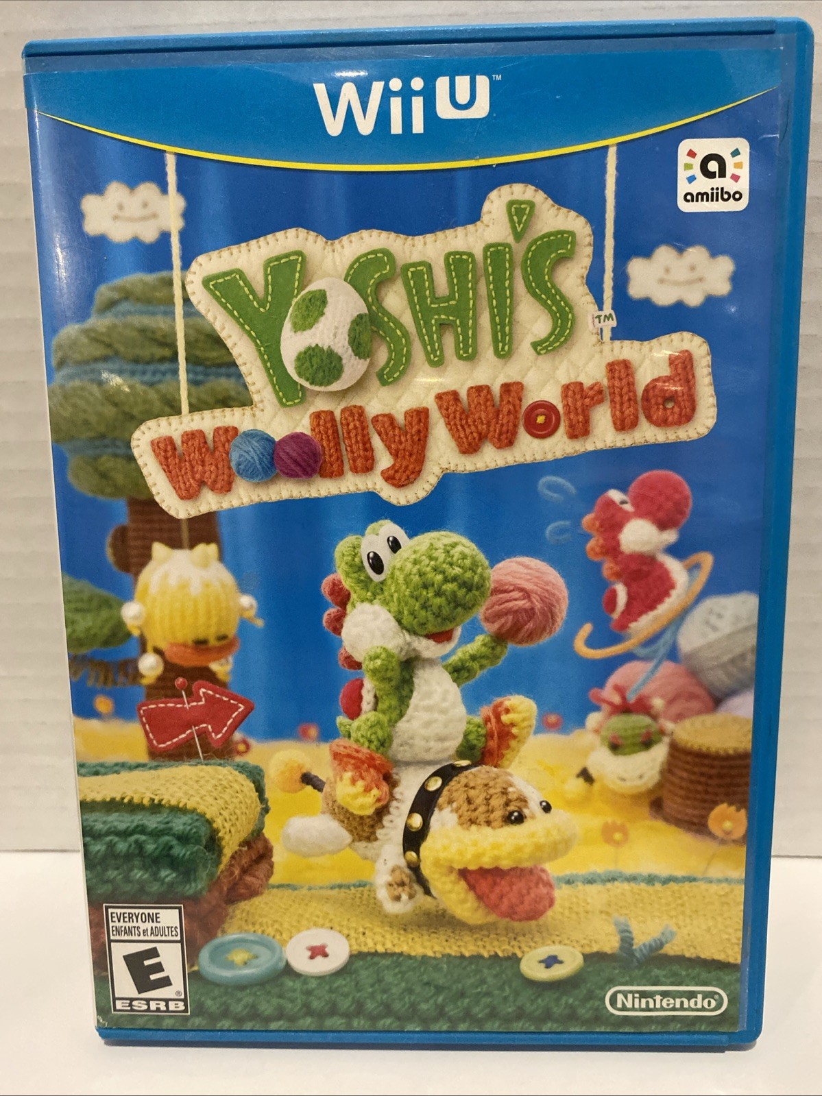Yoshi’s Woolly World (Nintendo Wii U, 2015) CIB Tested Working