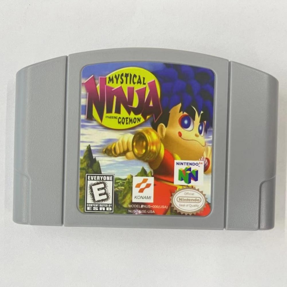 Mystical Ninja Starring Goemon – Nintendo 64 (N64) Near mint Hard to find