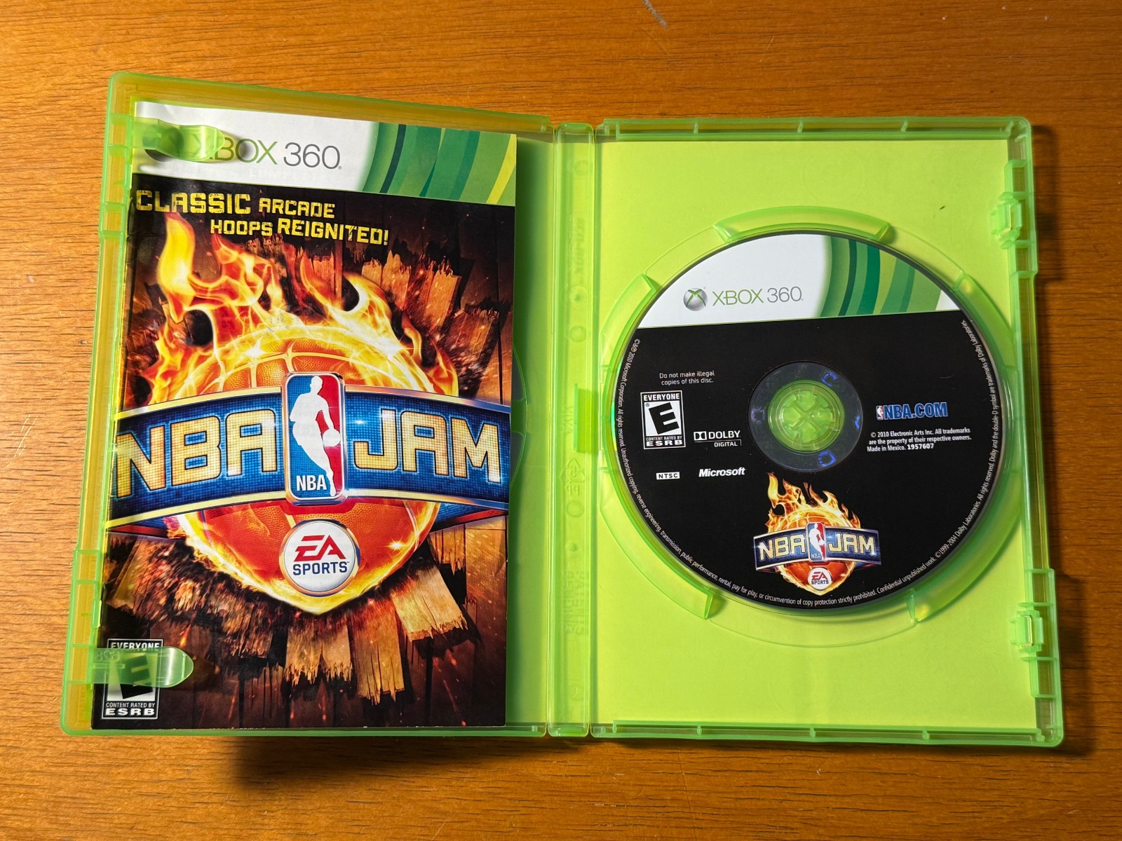 NBA Jam (Microsoft Xbox 360, 2010) TESTED & WORKING **FREE SHIPPING**
