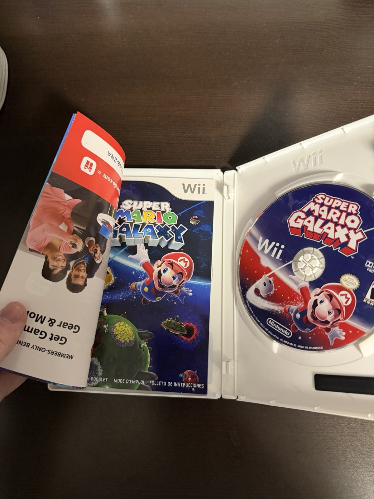 Super Mario Galaxy Nintendo Wii E-Everyone Disc