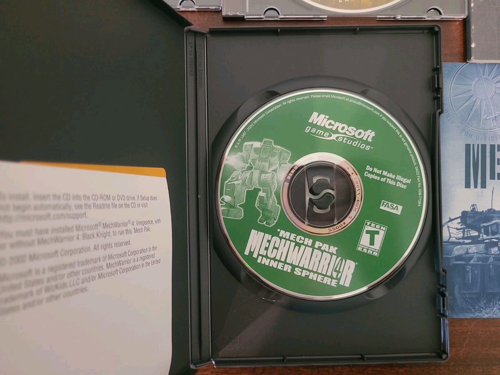 MechWarrior 4 Vengeance PC Clan & Inner Sphere Mech Pack Blak Knight Expansion