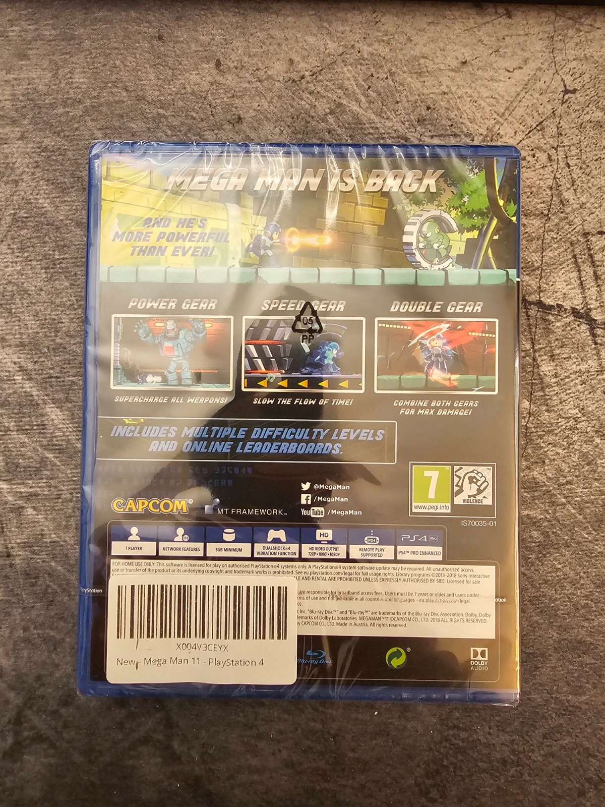 (BRAND NEW SEALED) Megaman 11 – Playstation 4 (PS4)