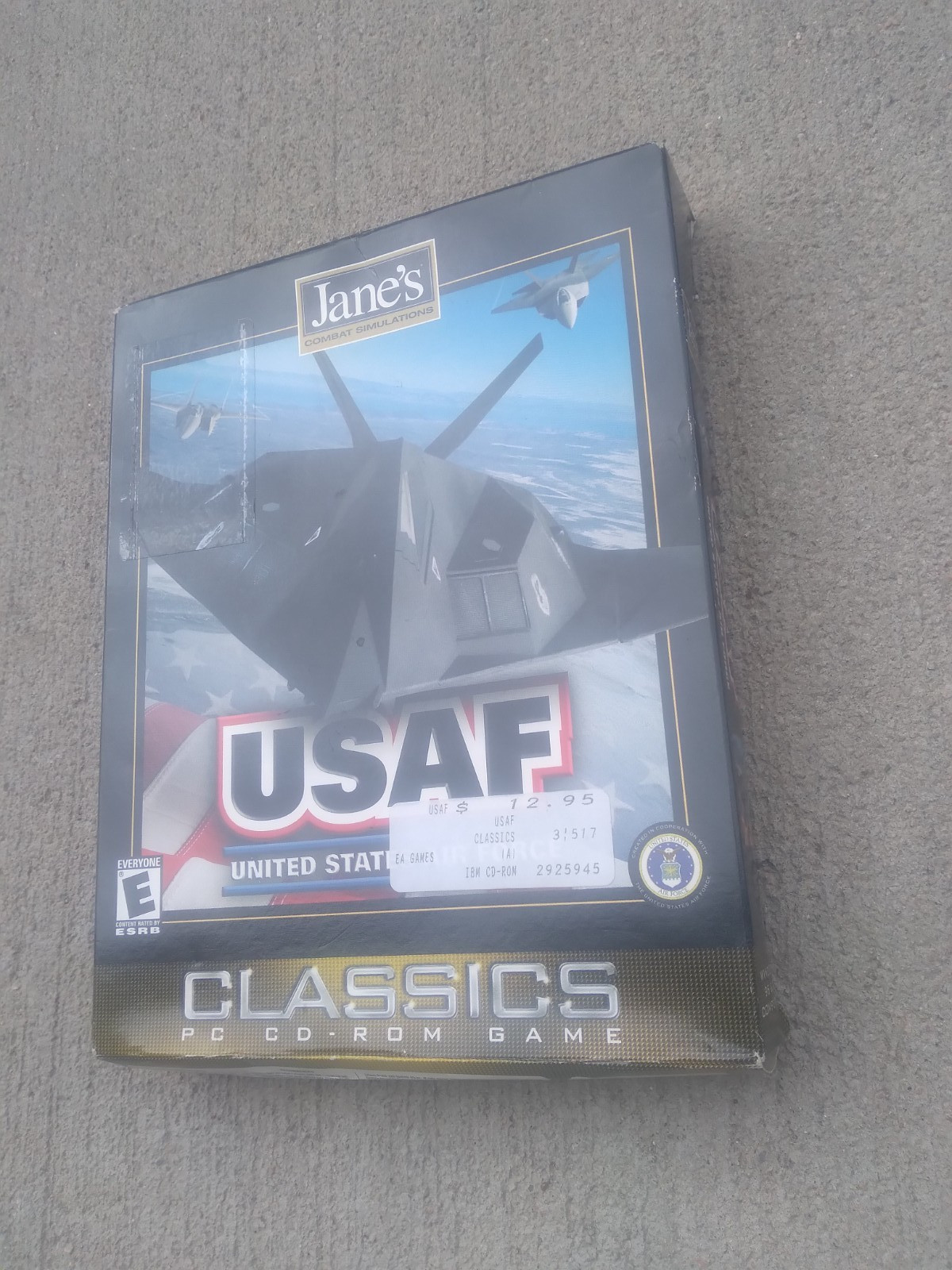 Vintage Jane’s USAF Combat Simulations PC Game United States Air Force