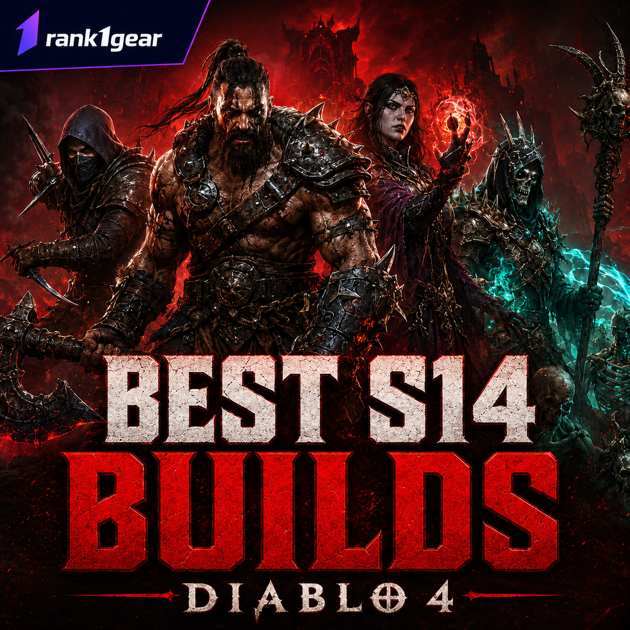 Diablo 4⚔️ Season 14⚔️ BEST Build Endgame⚔️S+ TIER ⚔️META⚔️Whirlwind Barbarian