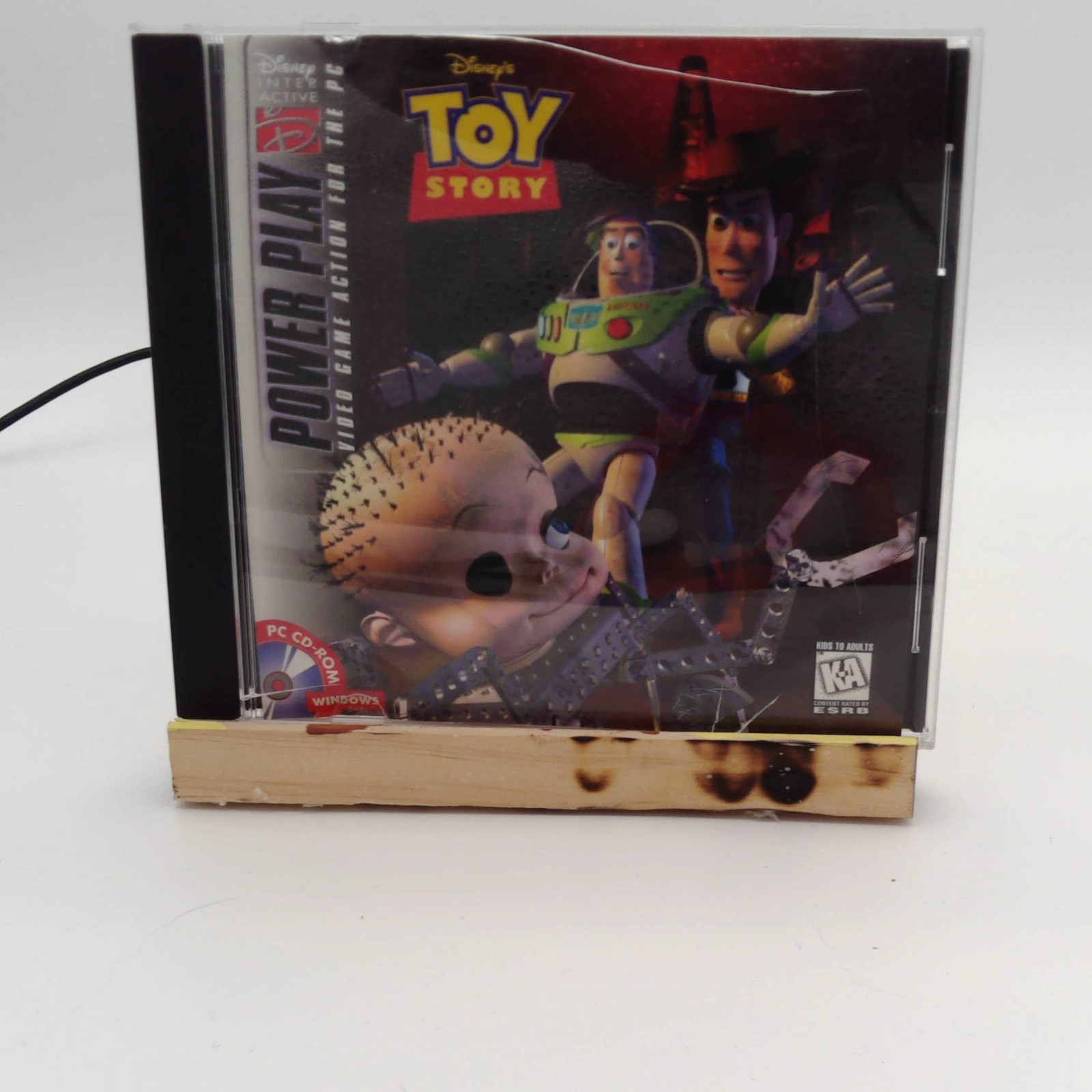 Disney Interactive – Toy Story PC Video Game Power Play (CD-ROM, 1996) [VG]