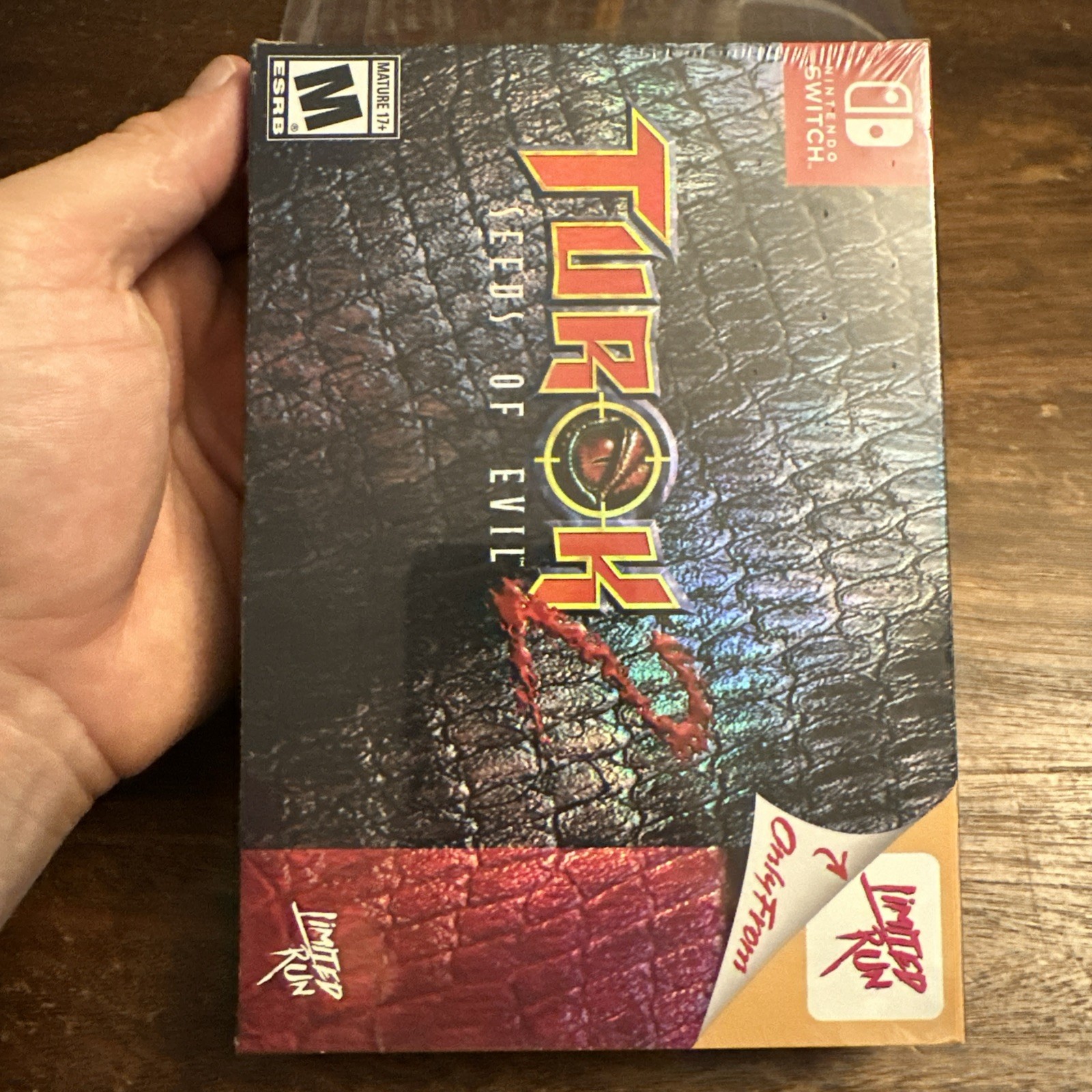 Turok 2 Seeds Of Evil Classic Edition (Nintendo Switch) LRG – Brand New – Sealed