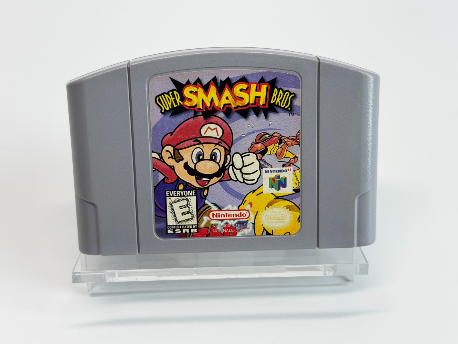 Super Smash Bros. (Nintendo 64 N64) Authentic & Tested