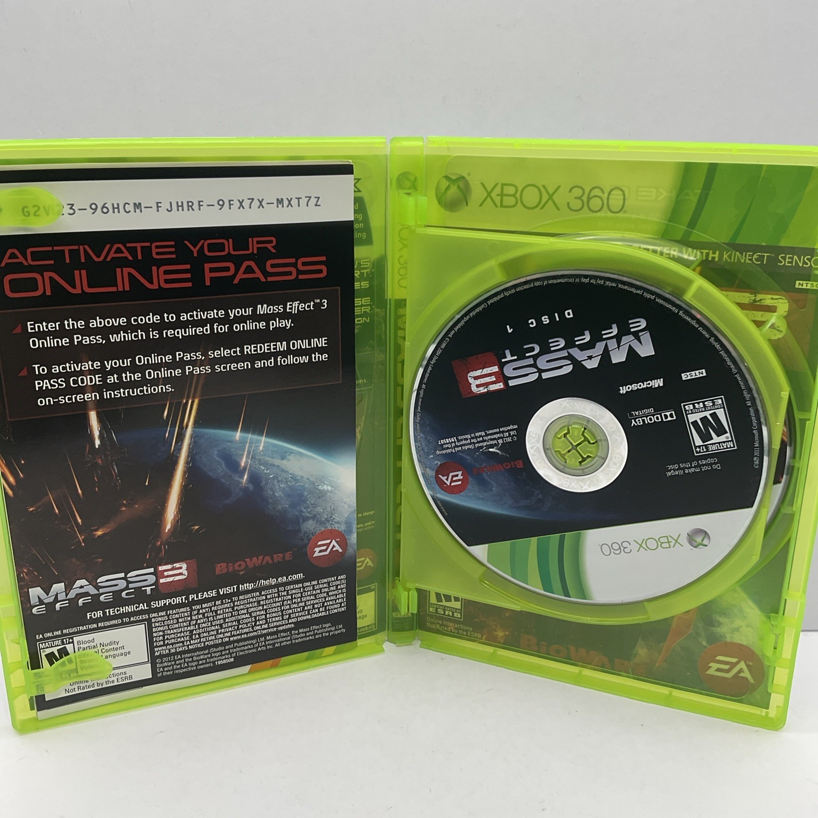 Refurbished Lot Of Mass Effect Games (Xbox 360/One)Tested & CIB|1 YR Warranty