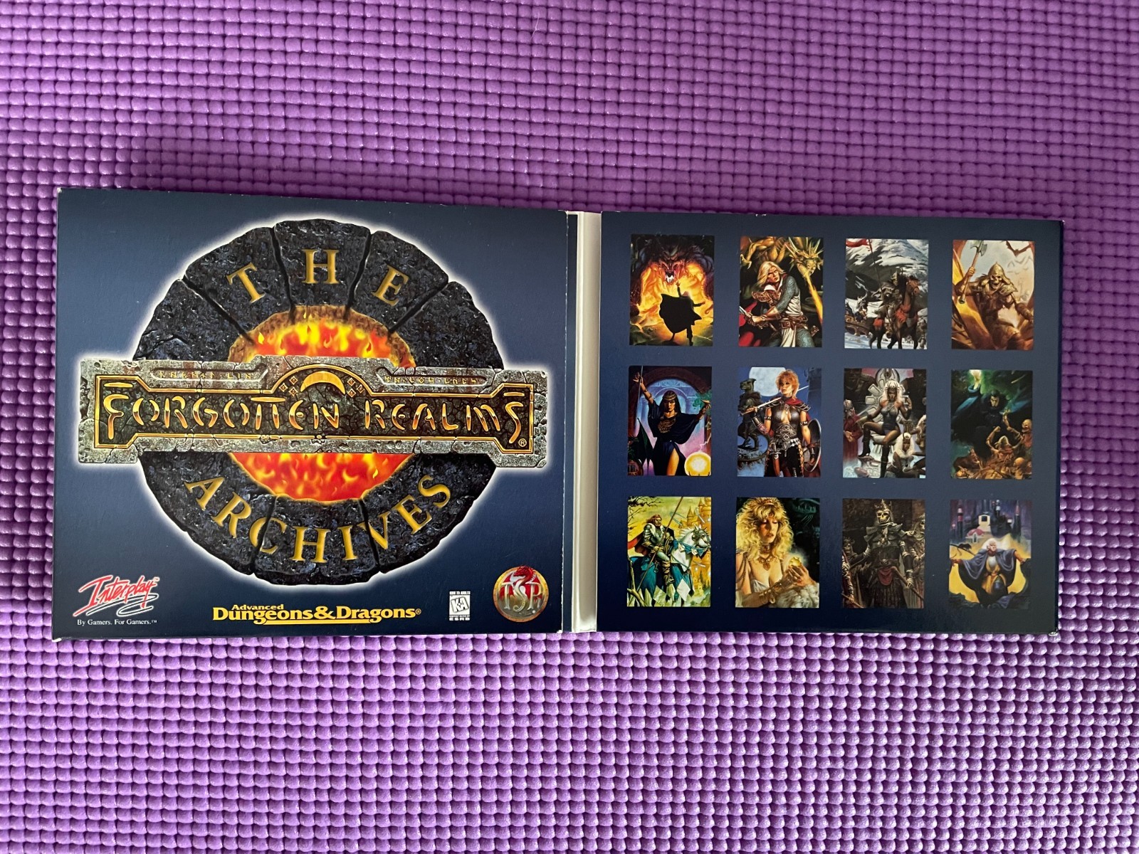 AD&D: Forgotten Realms The Archives Big Box 12 PC games on 4 CDs CIB